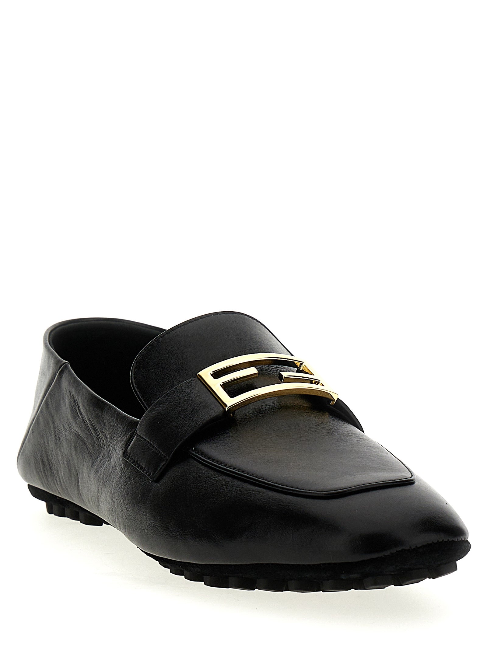 Fendi Baguette Slip-On Loafers