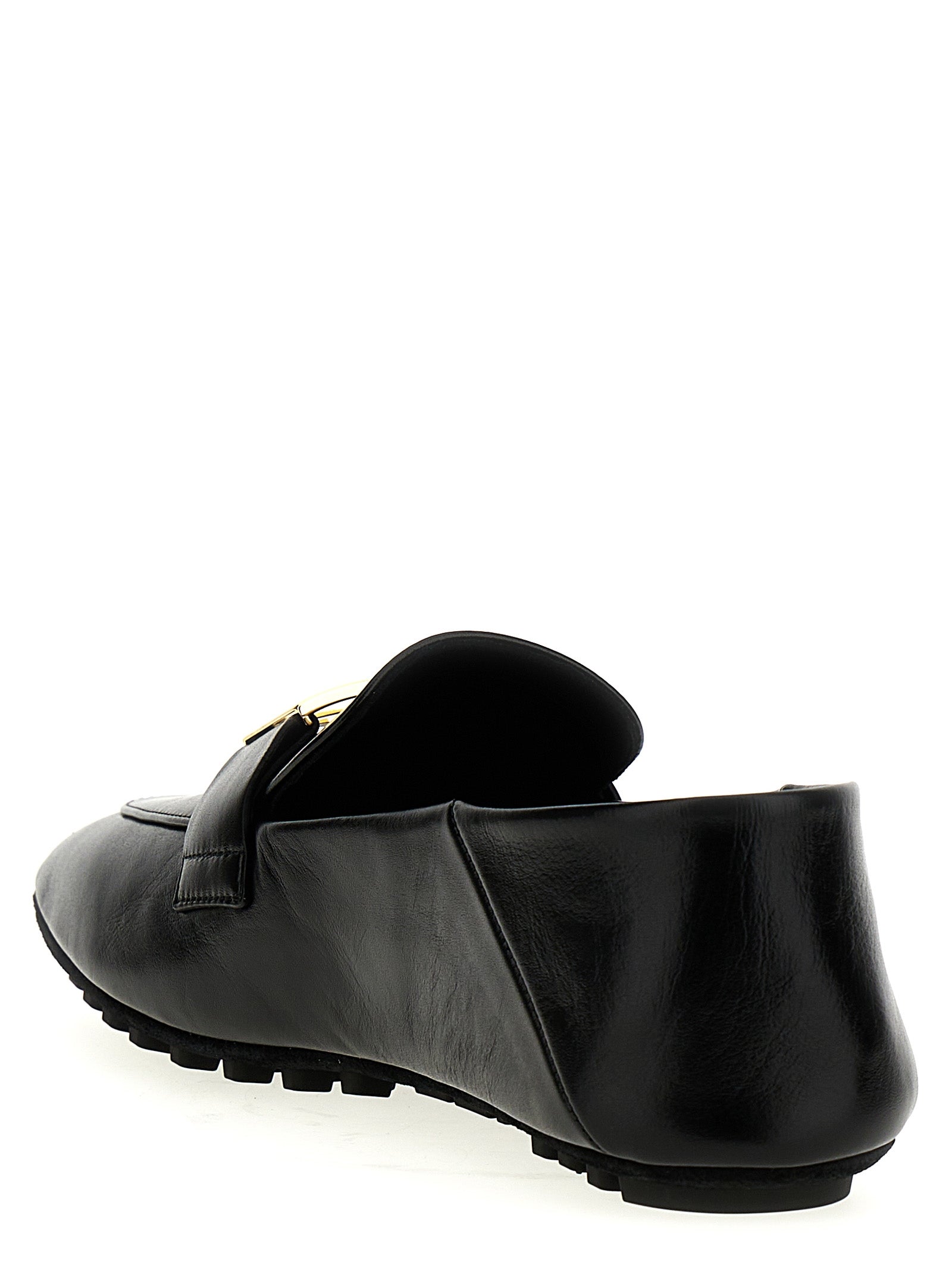 Fendi Baguette Slip-On Loafers