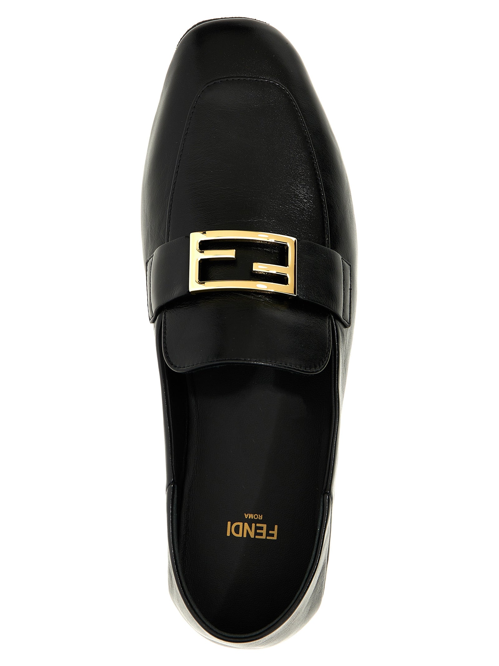 Fendi Baguette Slip-On Loafers