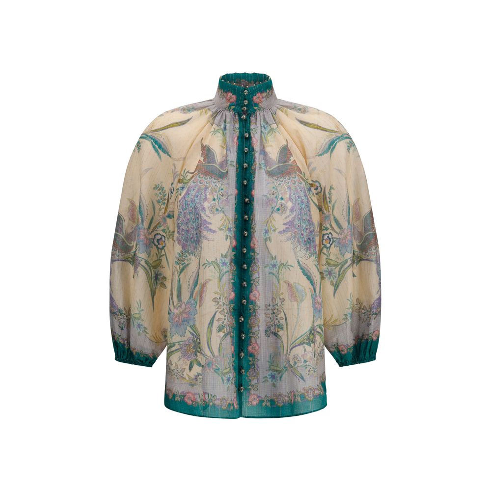 Zimmermann Indra Ruffle Shirt