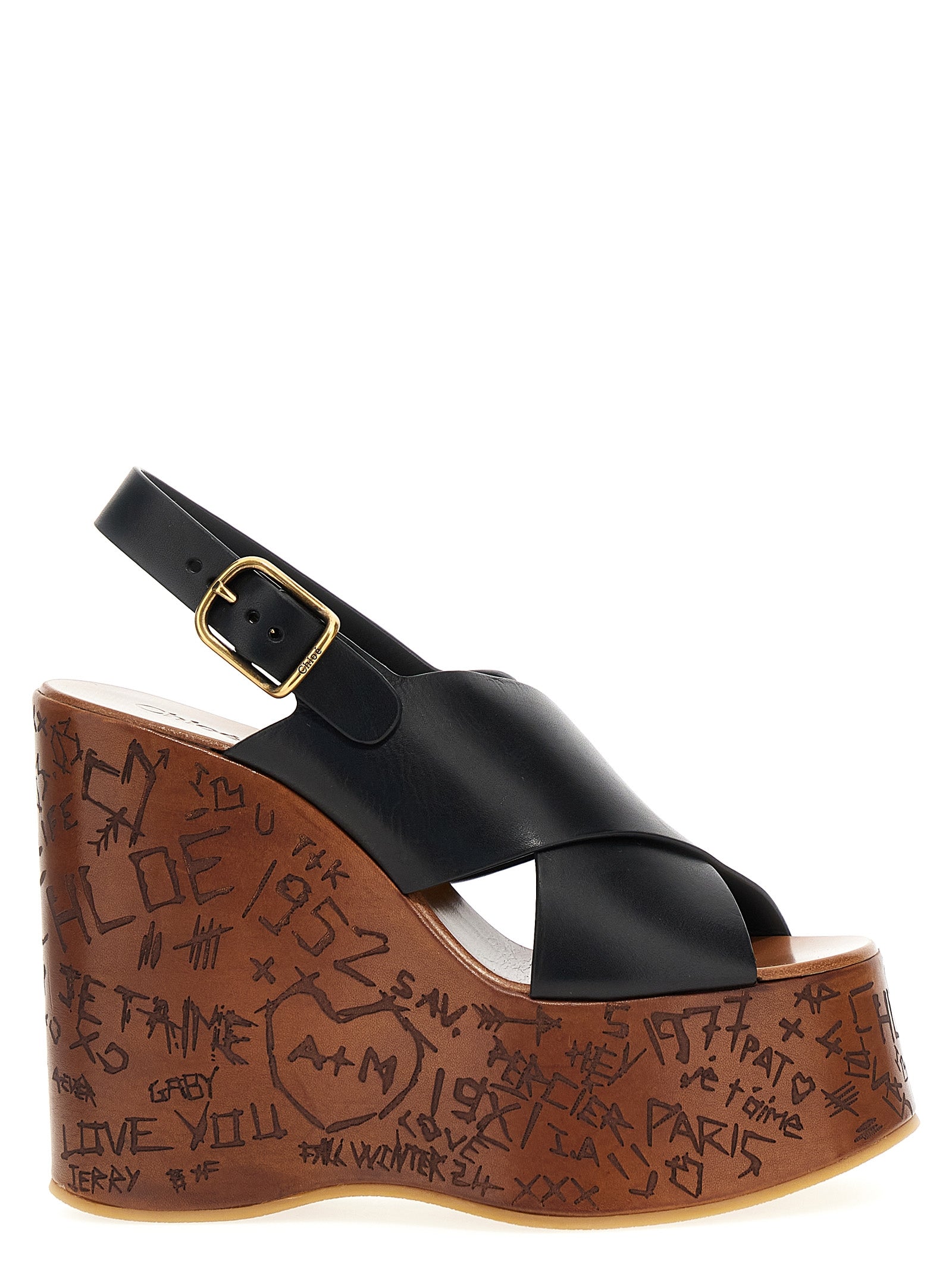 Chloé Maxime Wedge Sandals
