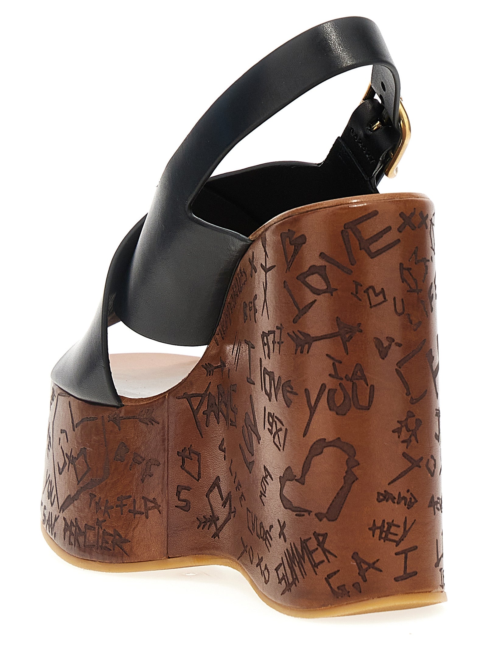 Chloé Maxime Wedge Sandals