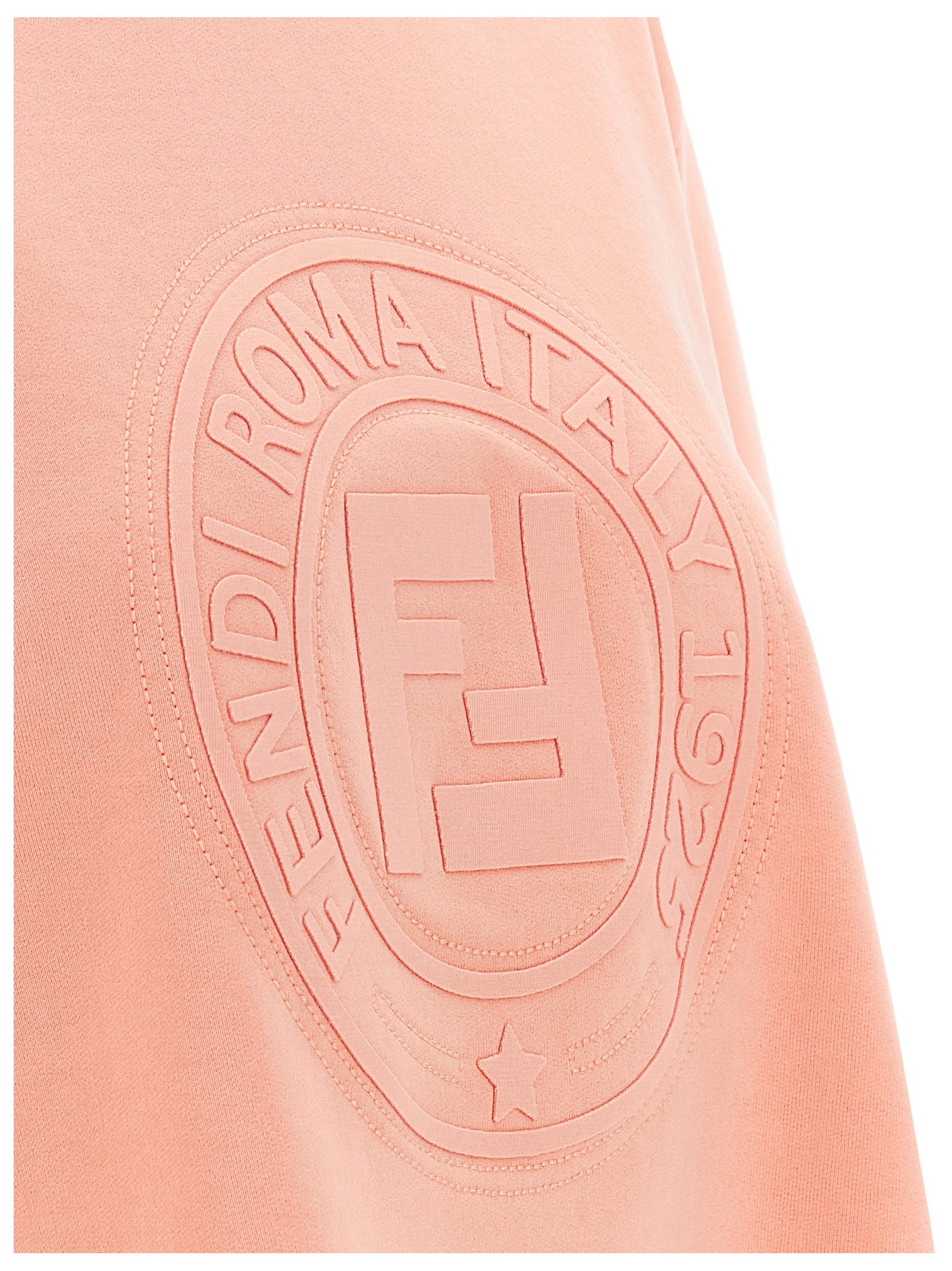 Fendi Roma Embroidered Logo Interlocking Sweatshirt