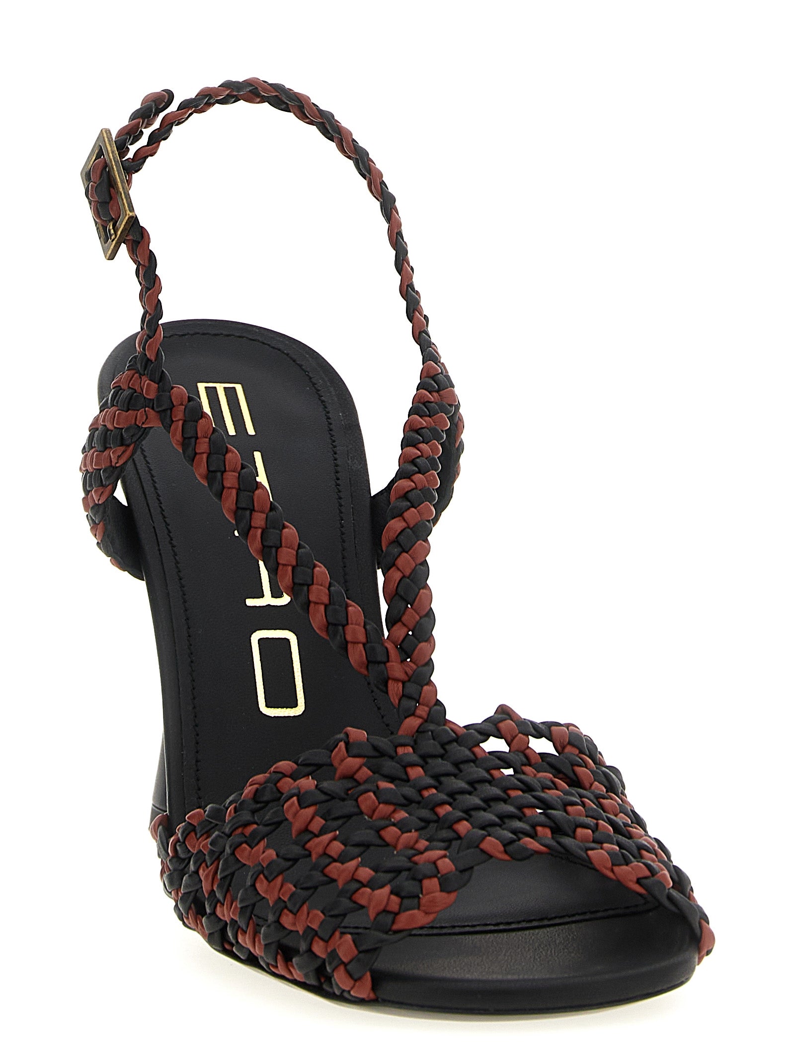 Etro Meticulous Architectural Sculpted Stiletto Sandals