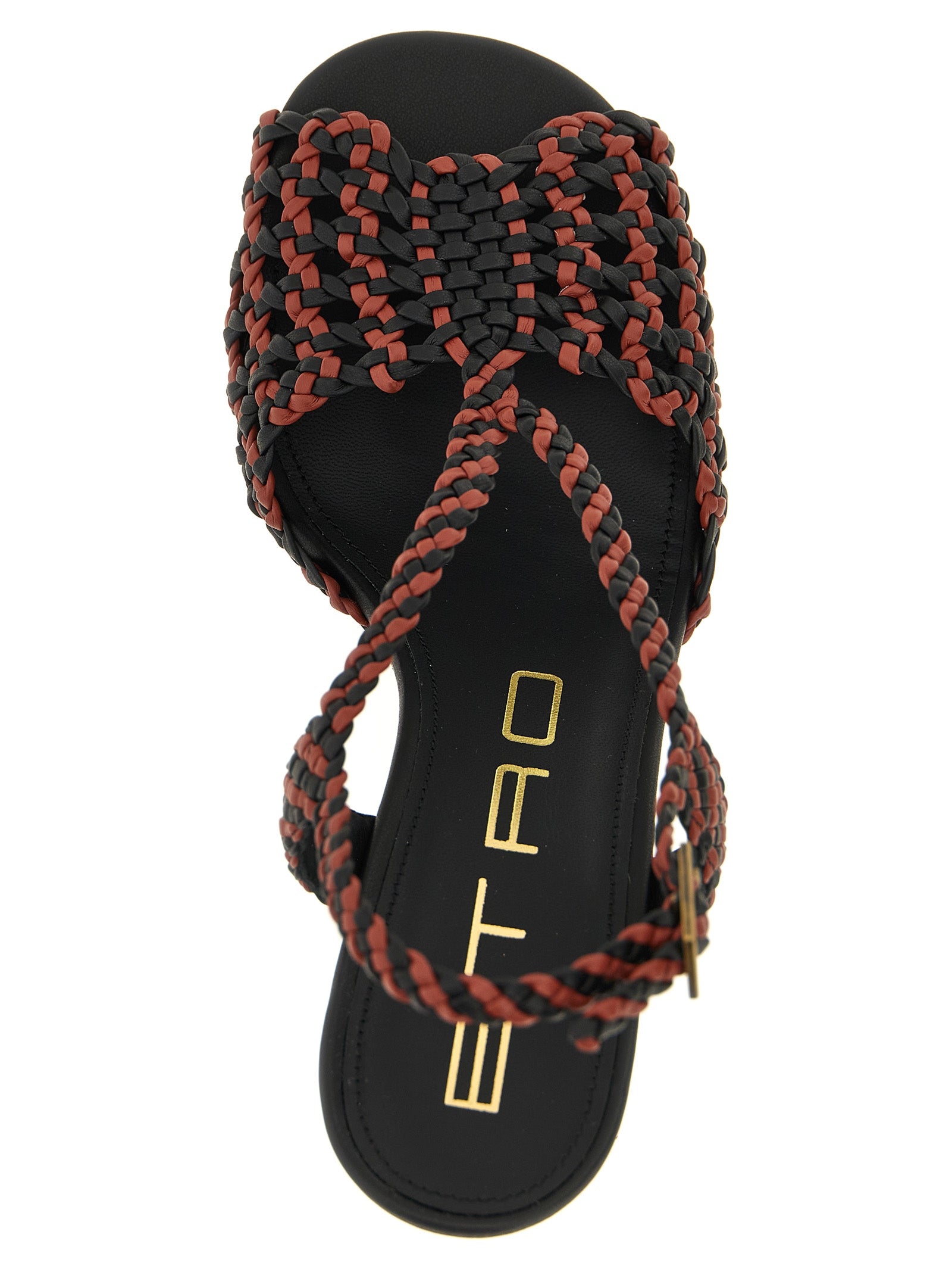 Etro Meticulous Architectural Sculpted Stiletto Sandals