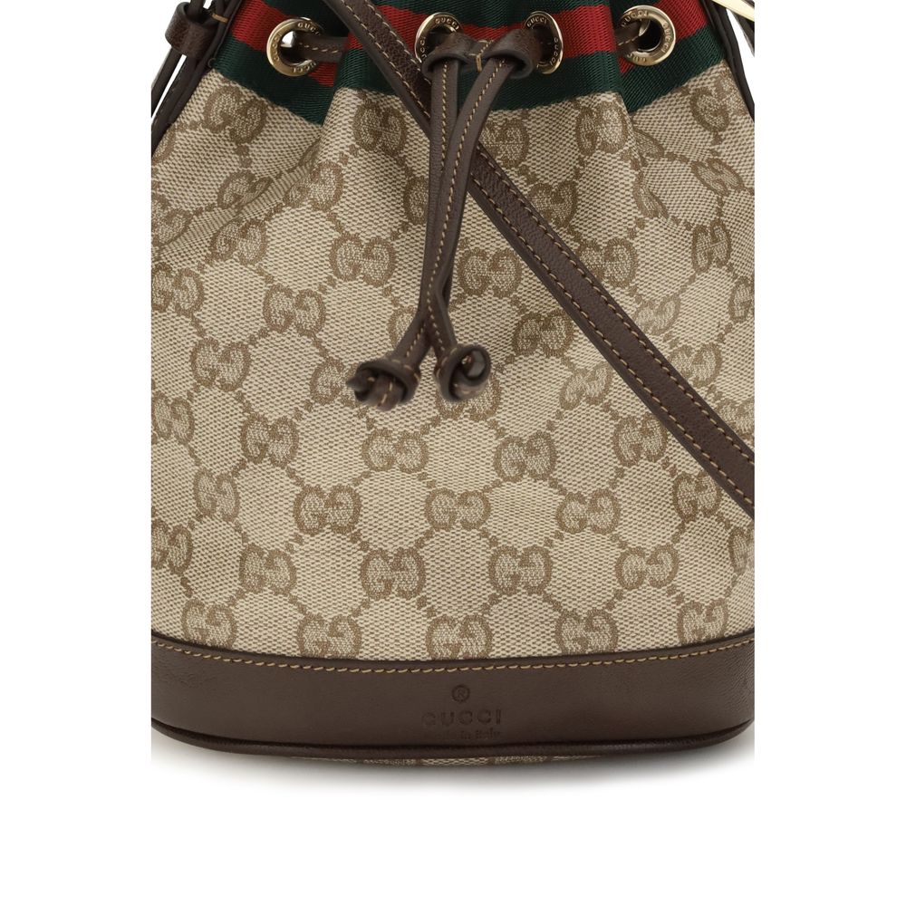 Gucci The Web Stripe Bucket Bag