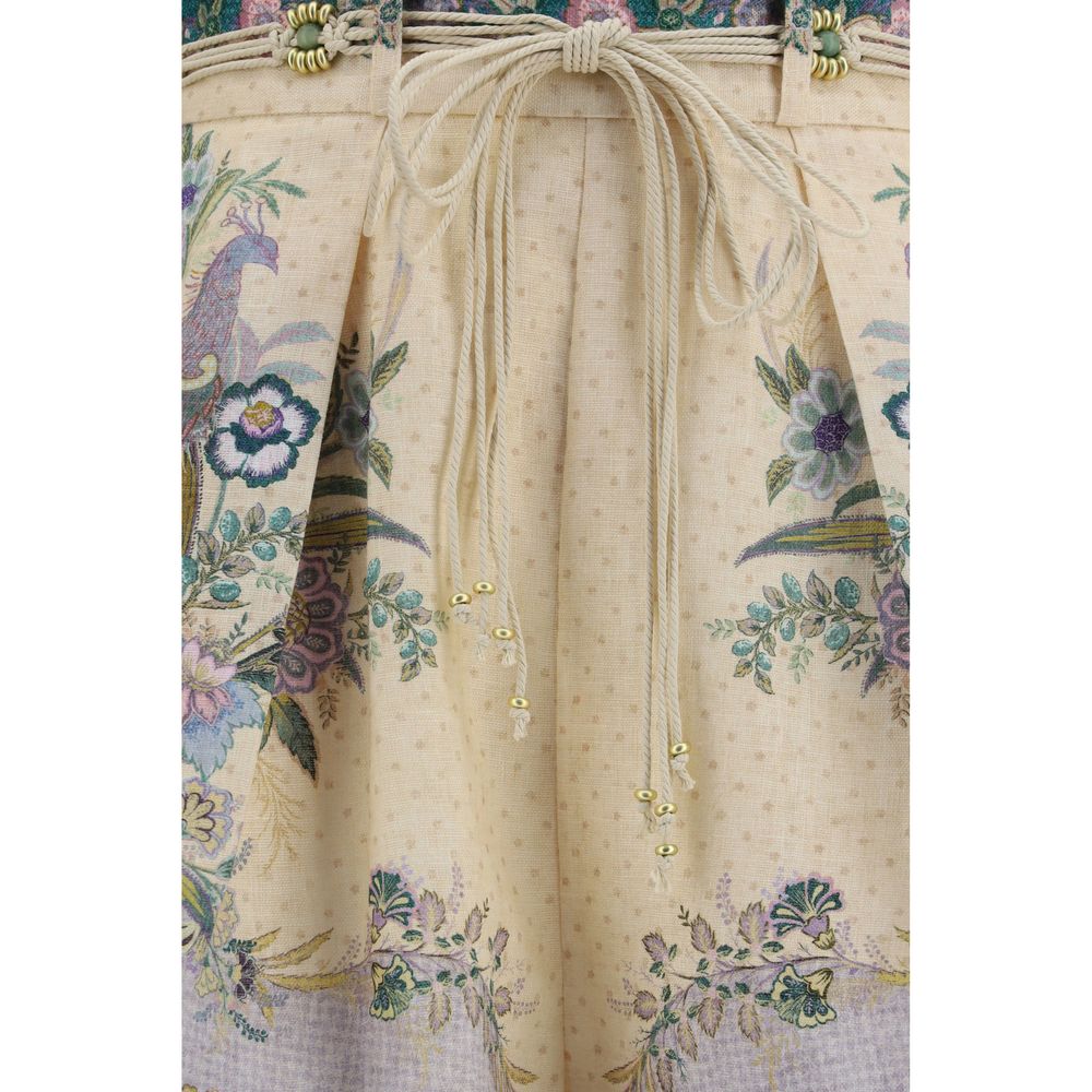 Zimmermann Indra Pleated Shorts Bermuda Shorts
