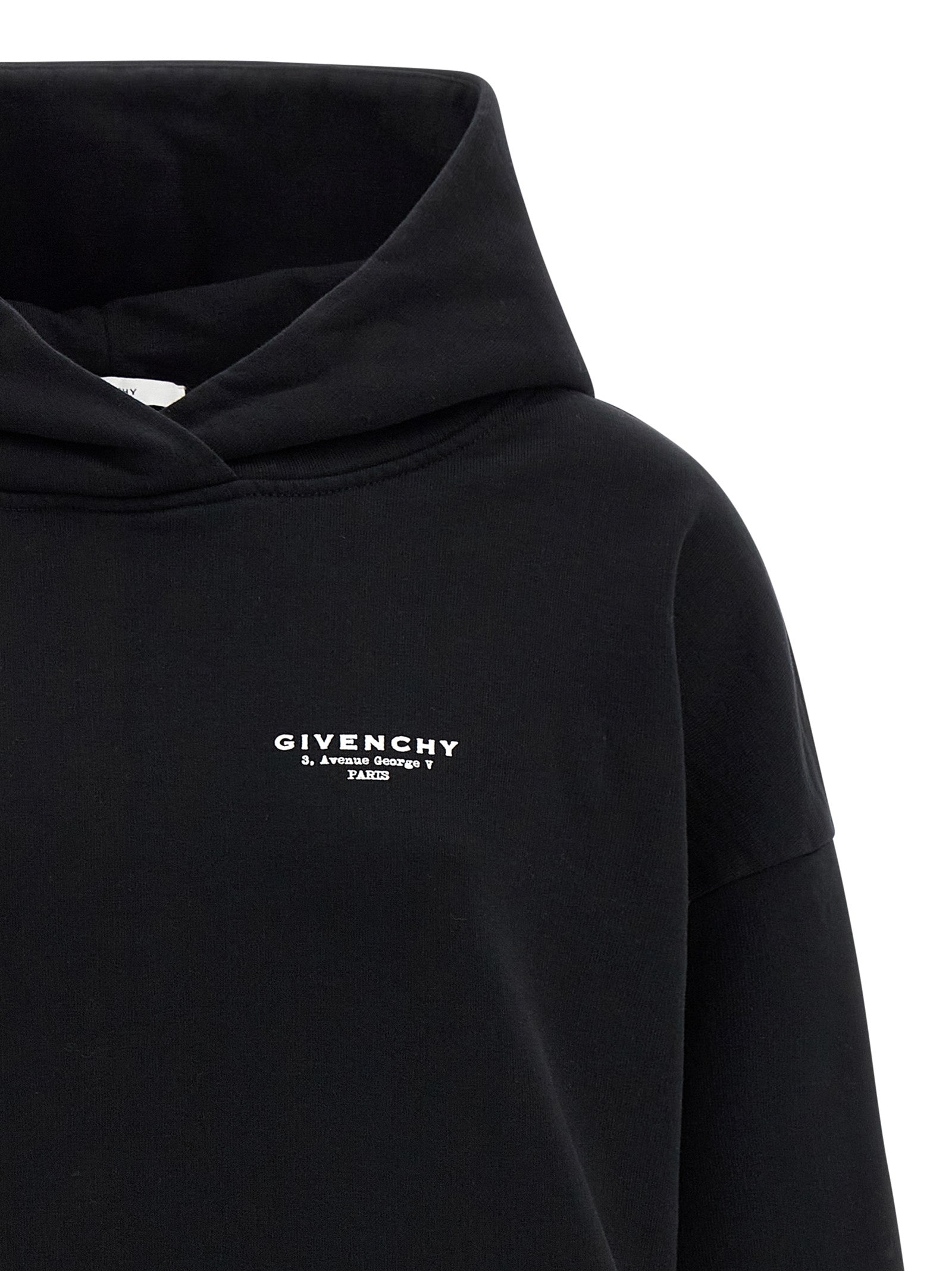 Givenchy Bicolor Cotton Hoodie Hoodie
