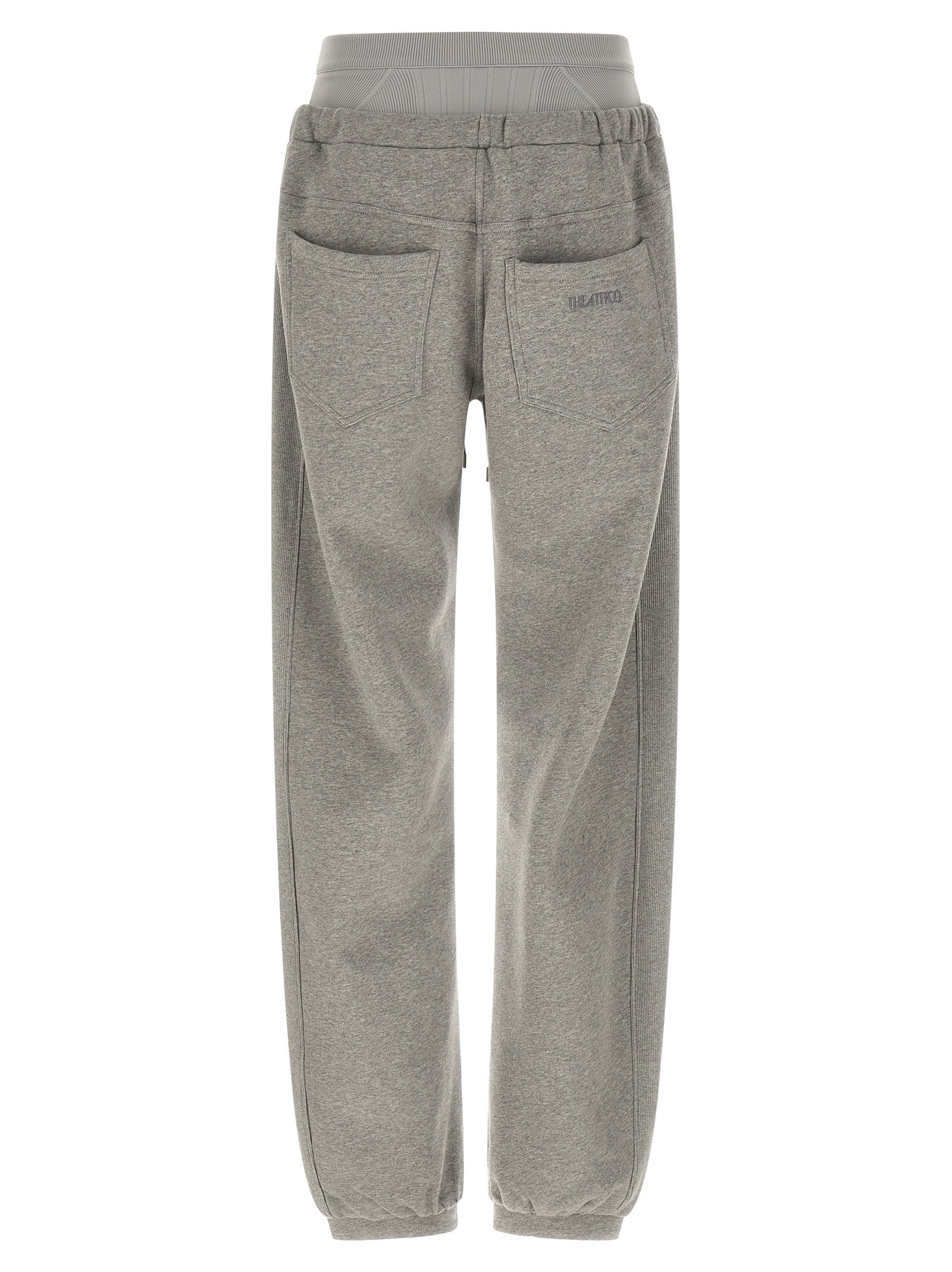 The Attico Essential Wide Leg Joggers