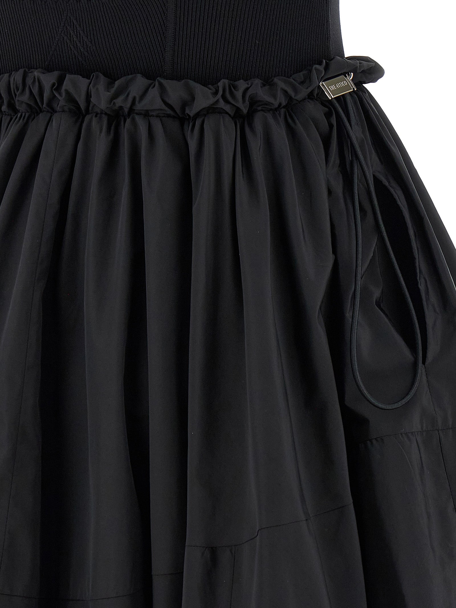The Attico Intercontinental Extravagant Silhouette Dress
