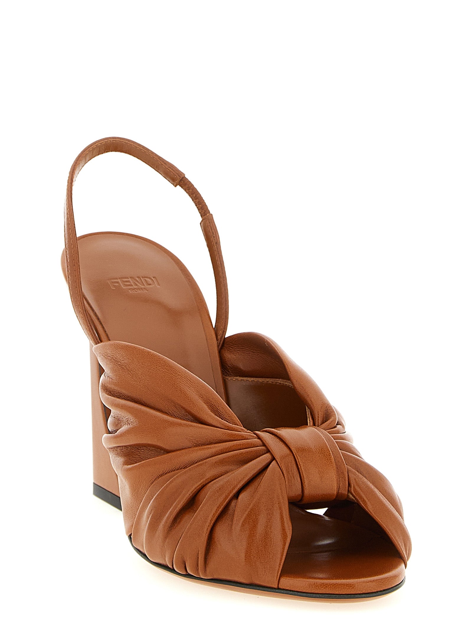 Fendi Arco Quintessential Exquisite Slingback Sandals
