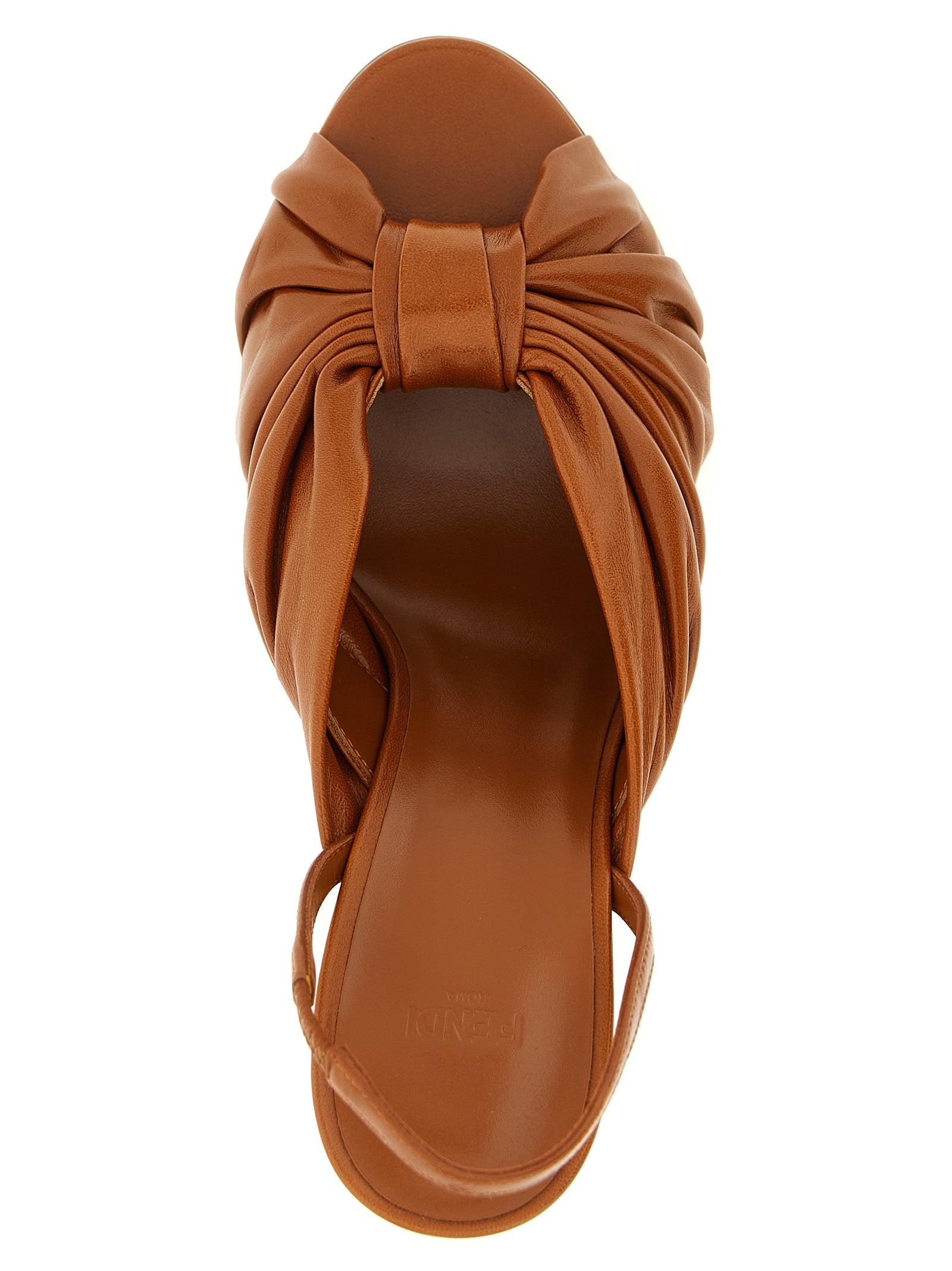 Fendi Arco Quintessential Exquisite Slingback Sandals