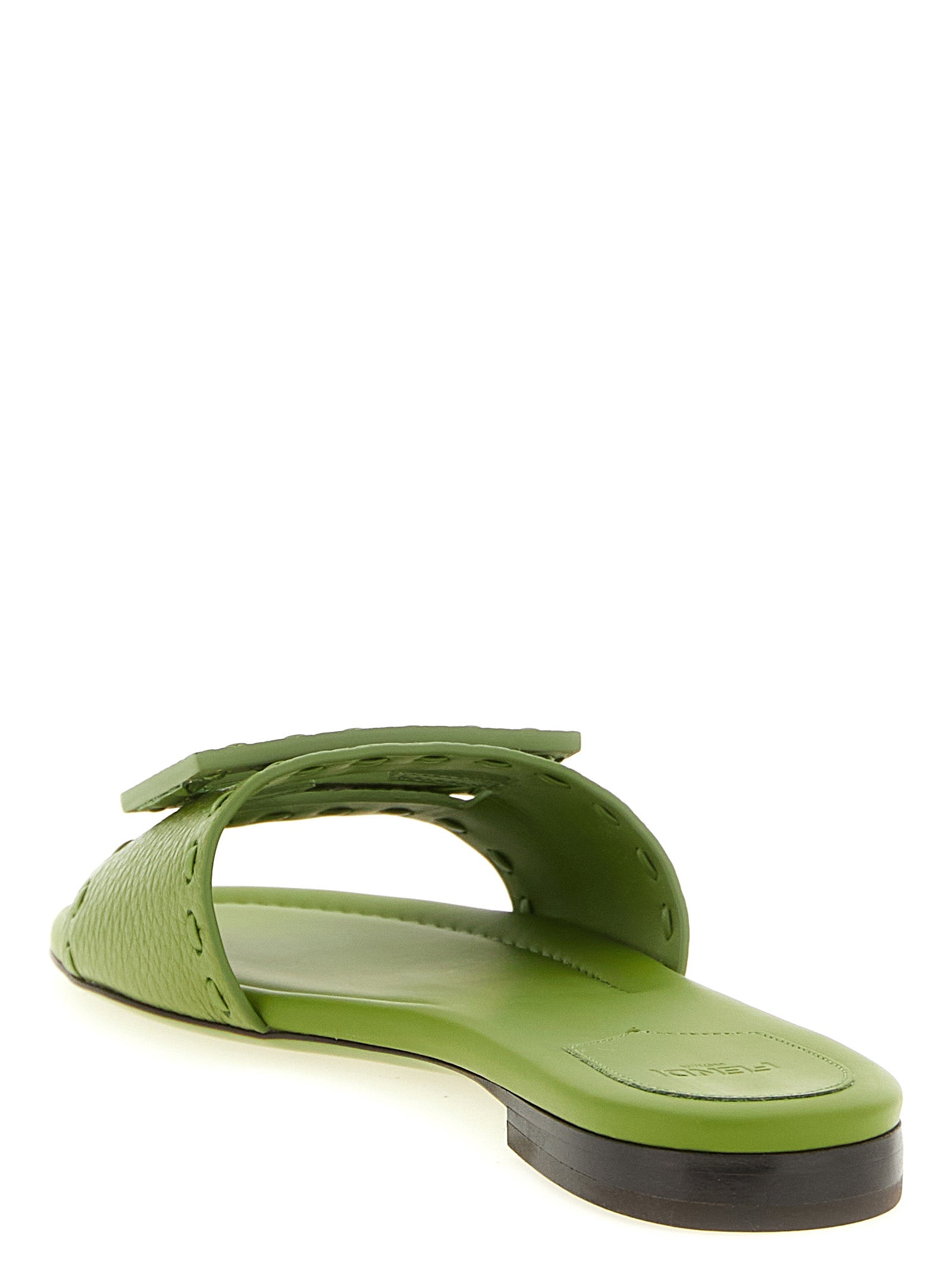 Fendi FF Logotype Hyperdimensionale Silhouette Slides