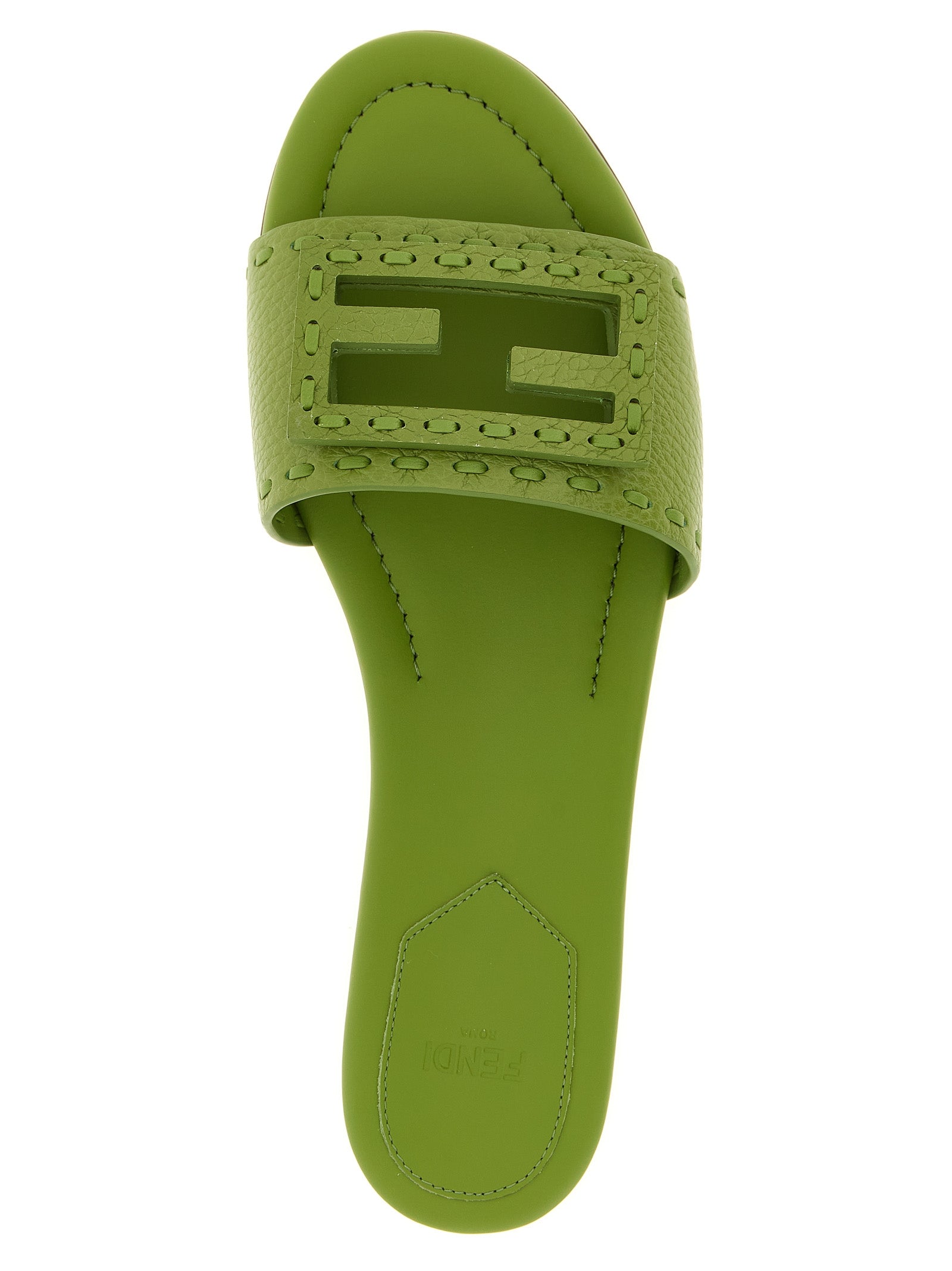 Fendi FF Logotype Hyperdimensionale Silhouette Slides