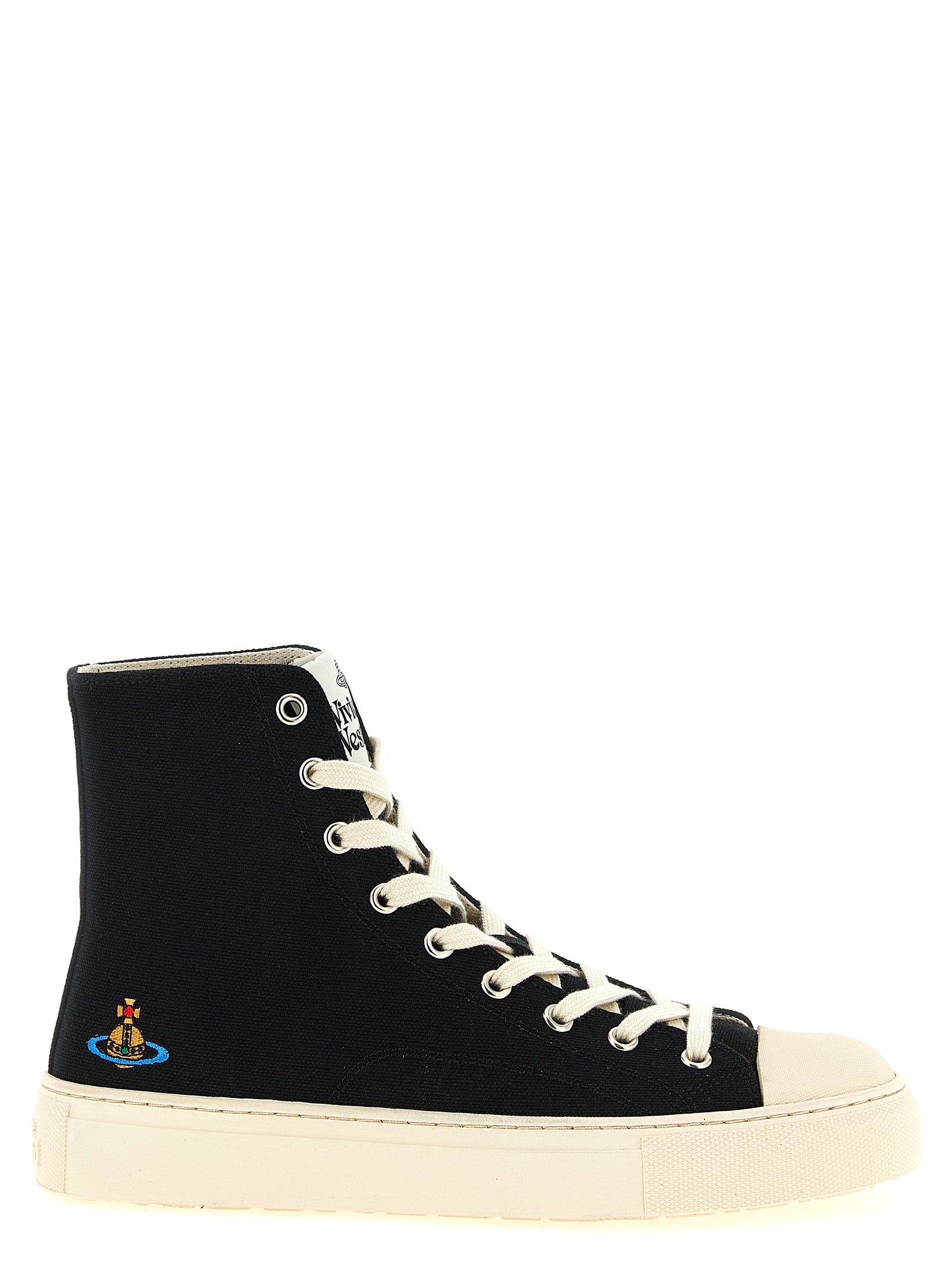 Vivienne Westwood Bicolor High Top Sneakers