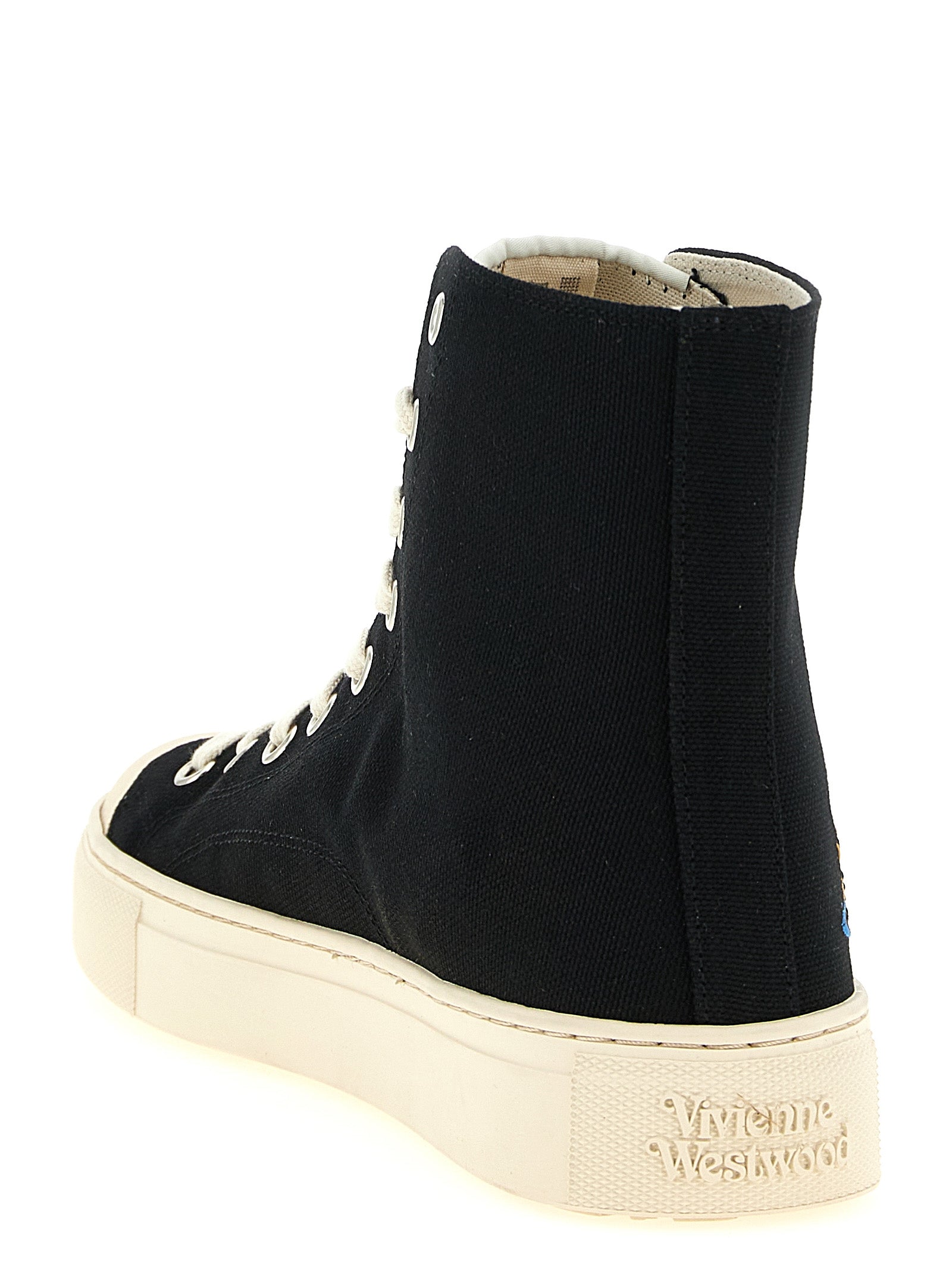 Vivienne Westwood Bicolor High Top Sneakers