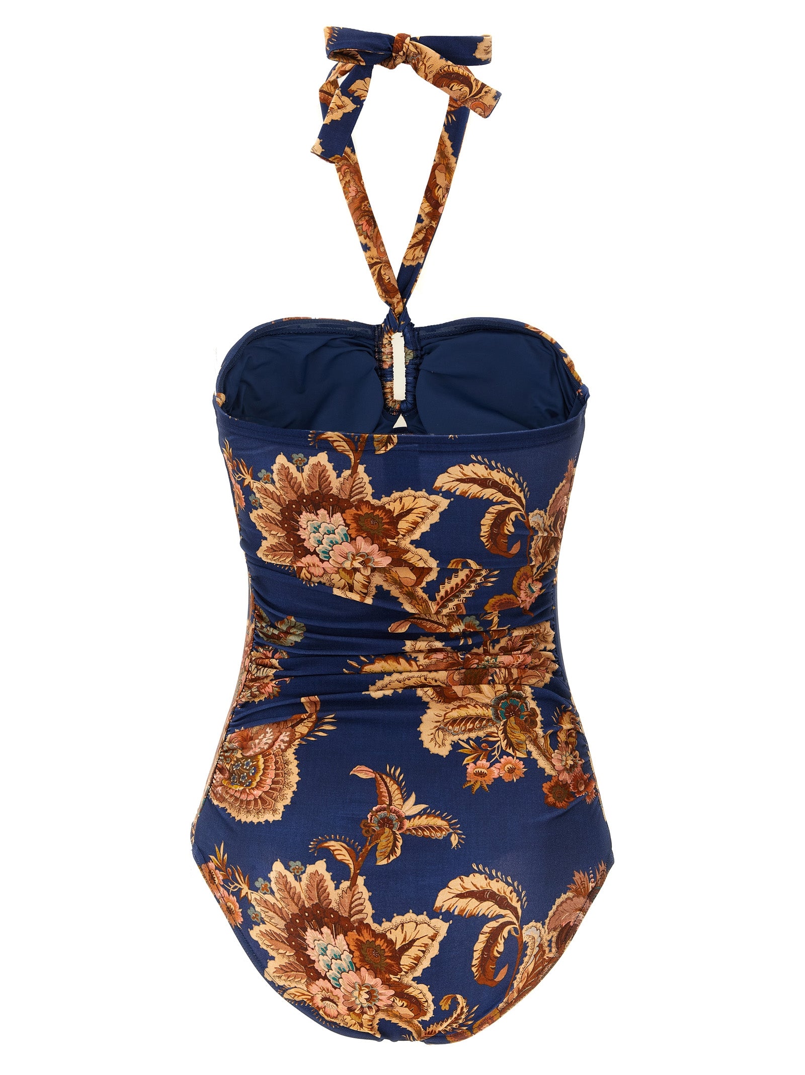 Zimmermann Aster Jacobean Print One-Piece Swimsuit