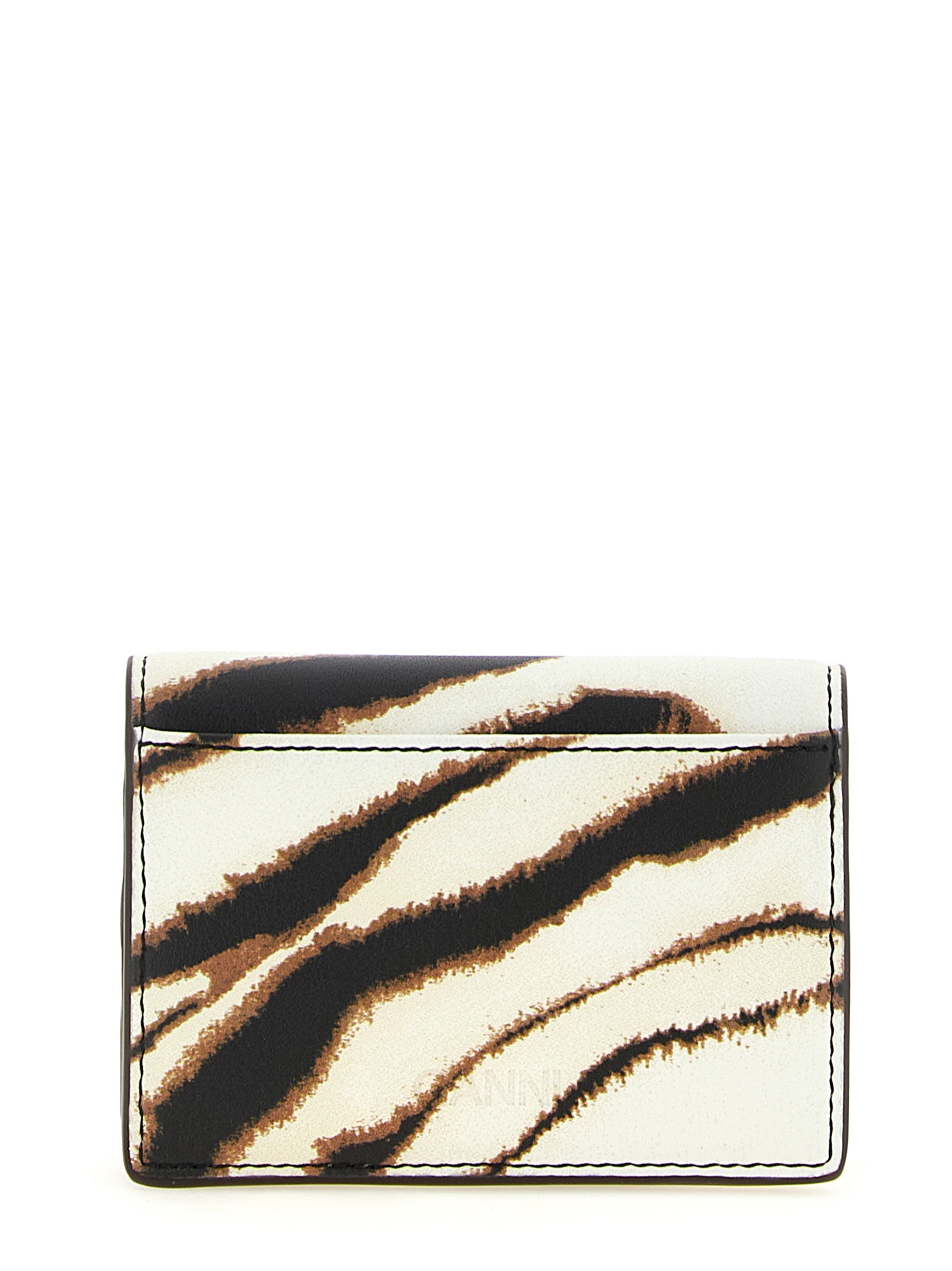 Ganni Bou Cardholder ButterflyLogo Emblem Cardholder