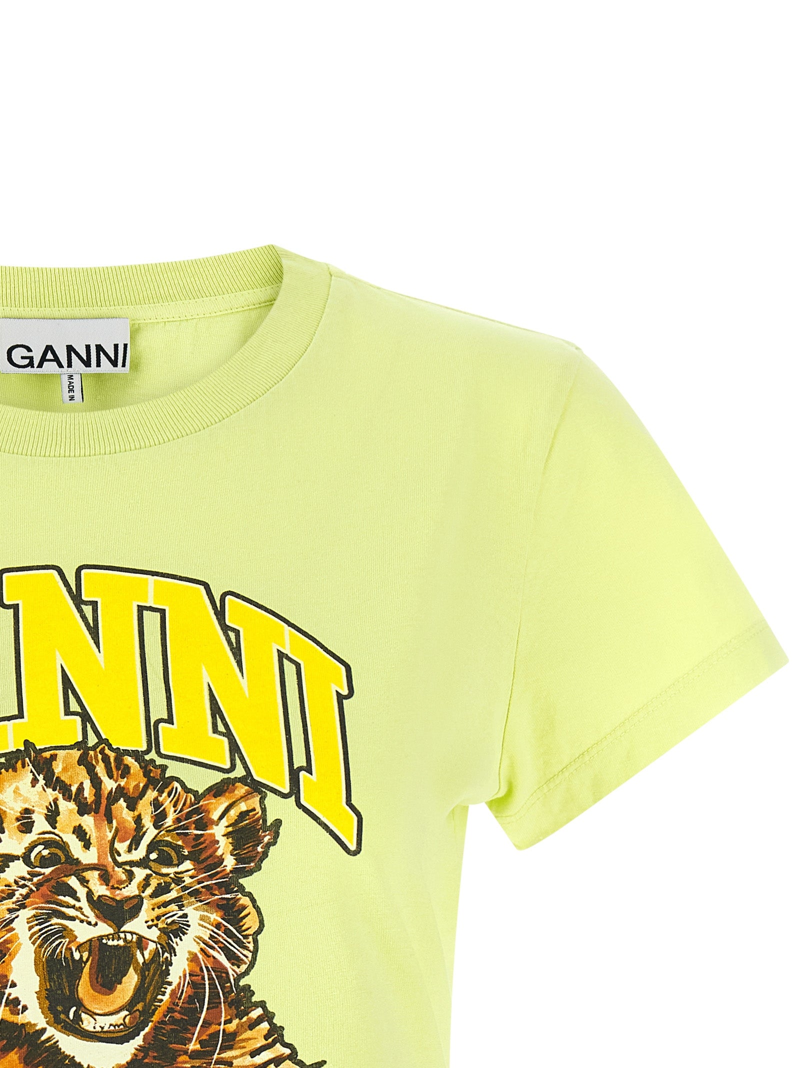 Ganni Unparalleled Extravagant Artistry Impression T-Shirt