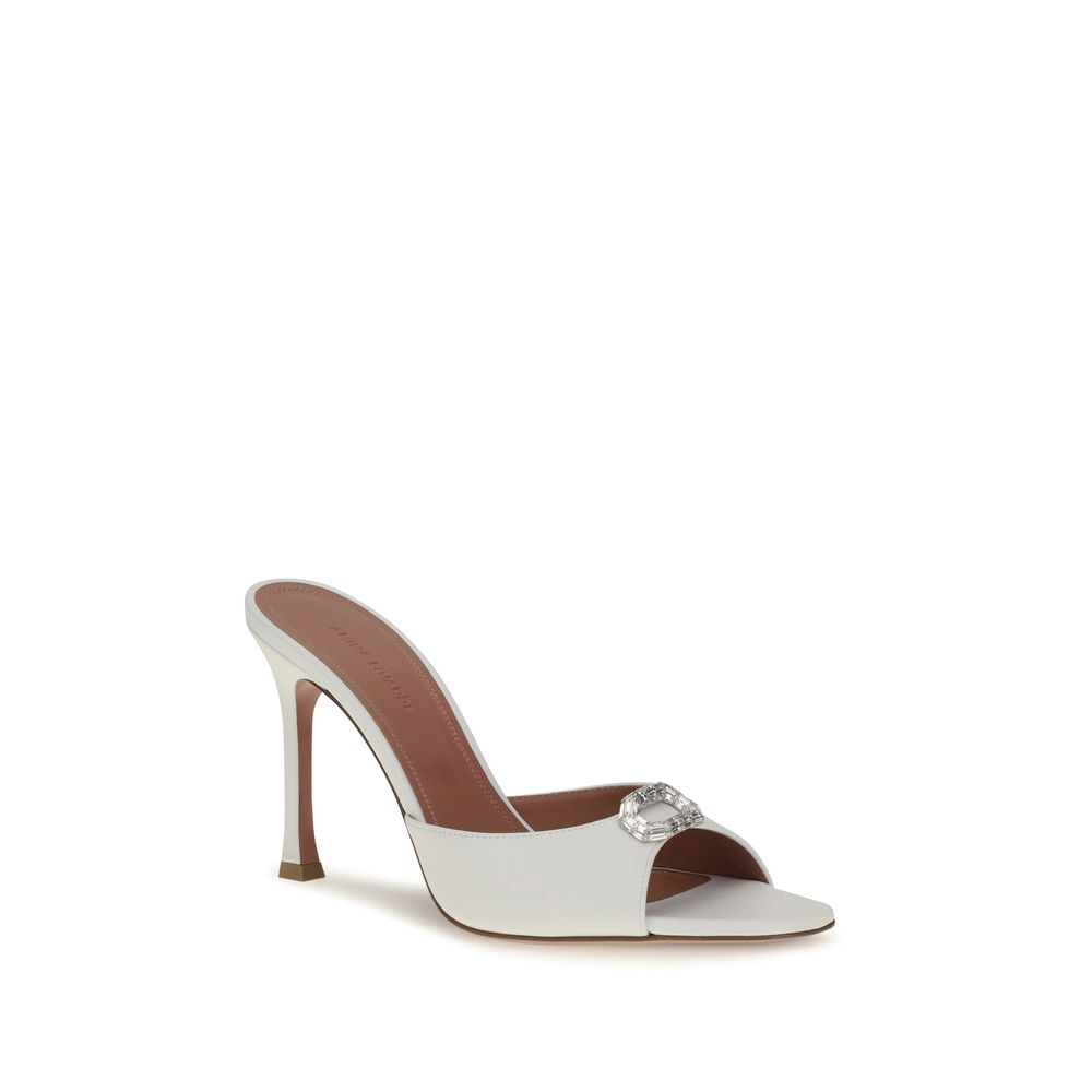 Amina Muaddi Bos Taurus Stiletto Sandals