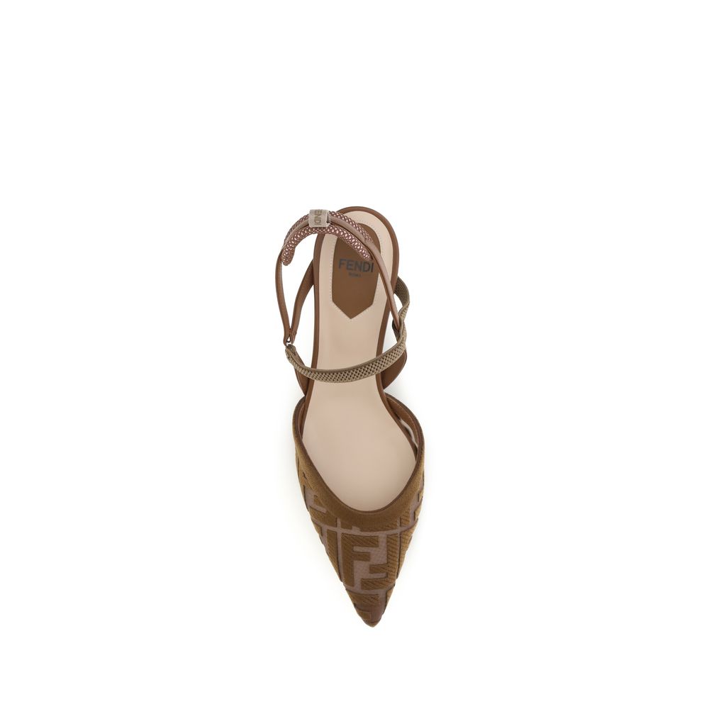 Fendi Colibrì Lite Slingback Pumps
