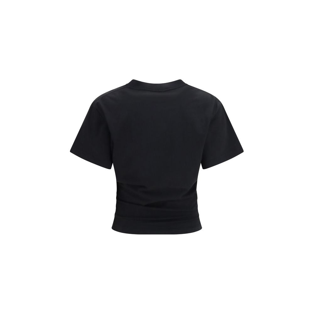 Balenciaga Vintage Holiday Cropped T-Shirt