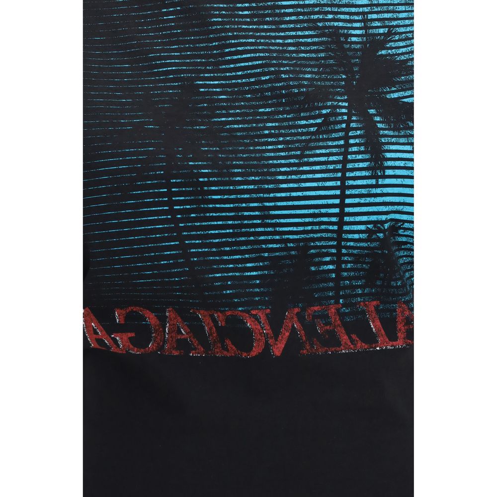 Balenciaga Vintage Holiday Cropped T-Shirt