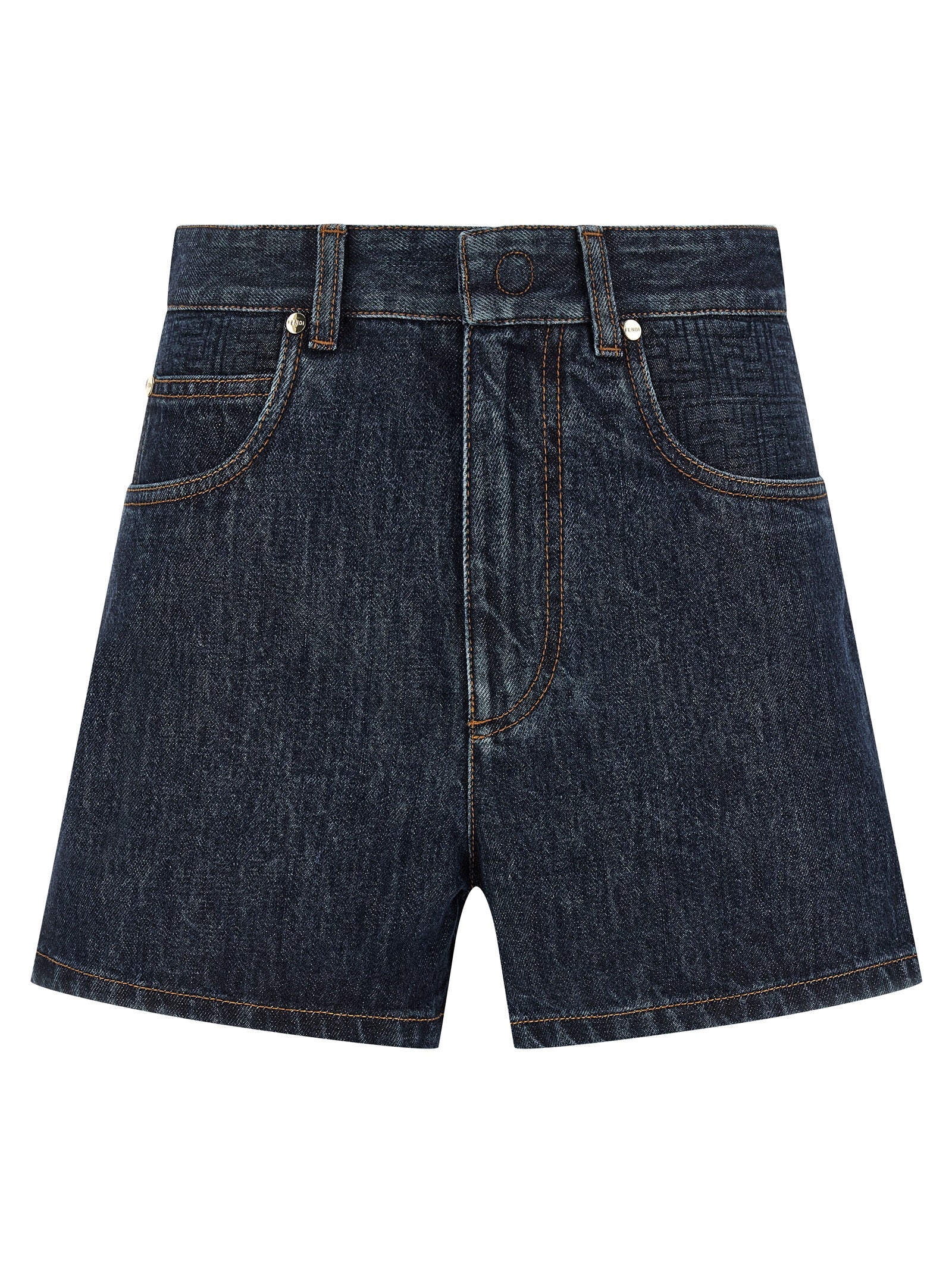 Fendi FF Padded Bermuda Shorts