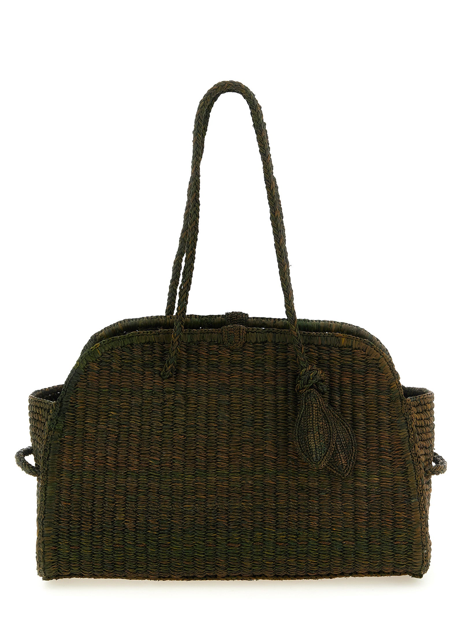 Jacquemus Le Turismo Raffia Tote Bag