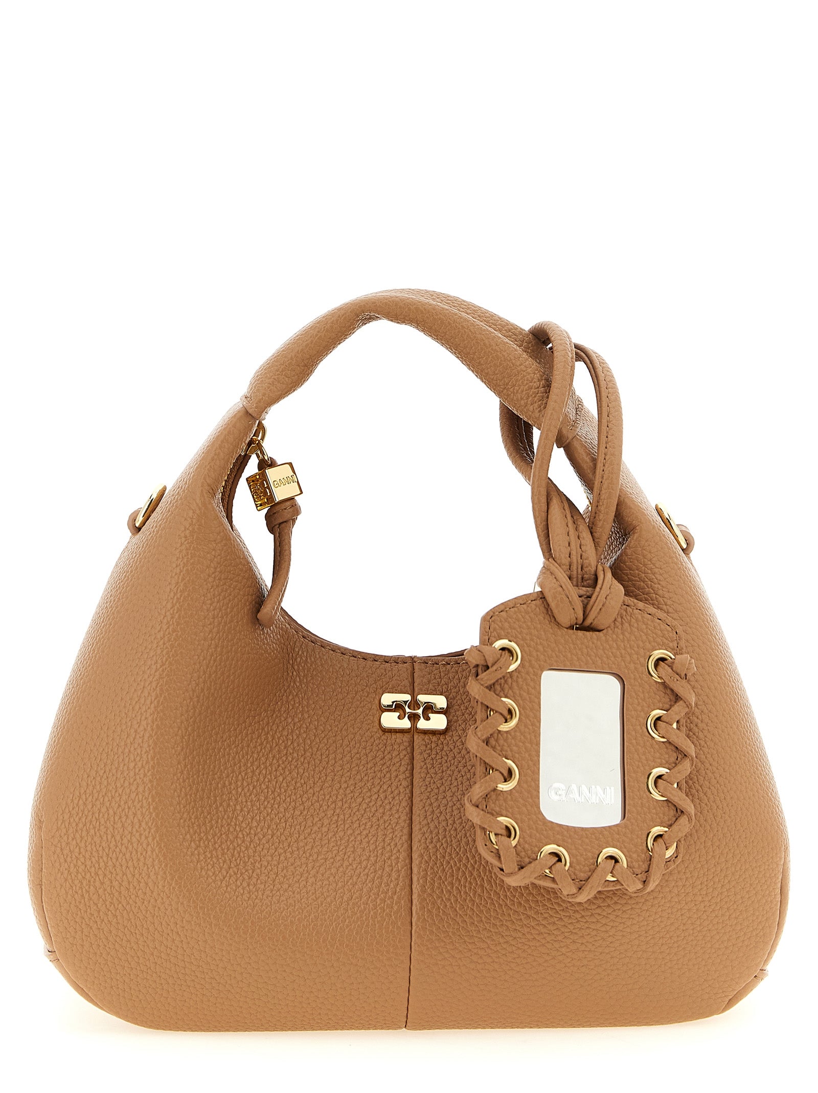 Ganni Mini Hobo Crossbody Bag