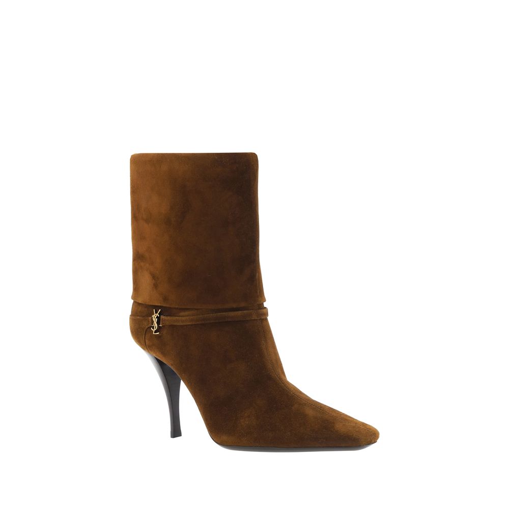 Saint Laurent Bos Taurus Ankle Boots