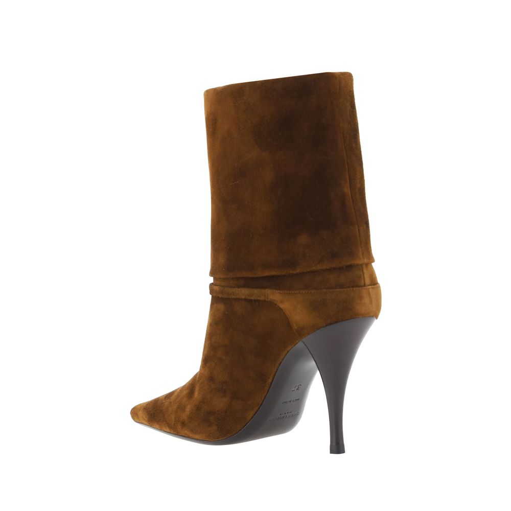 Saint Laurent Bos Taurus Ankle Boots