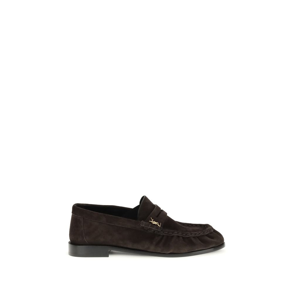 Saint Laurent Bos Taurus Slip-On Loafers