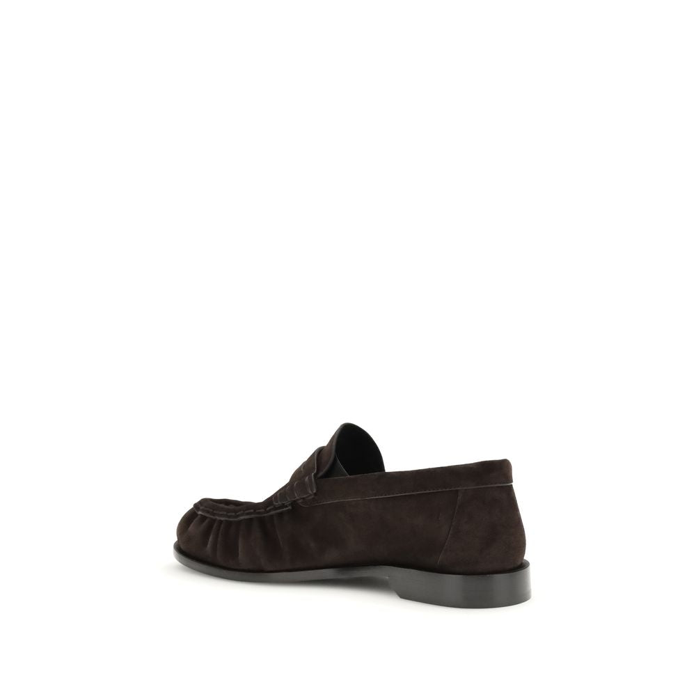 Saint Laurent Bos Taurus Slip-On Loafers