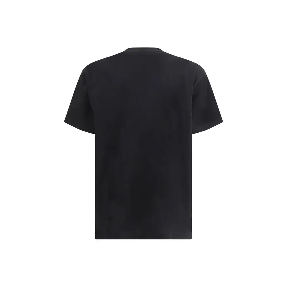 Burberry Archive Check Black Cotton Oversize T-Shirt Burberry
