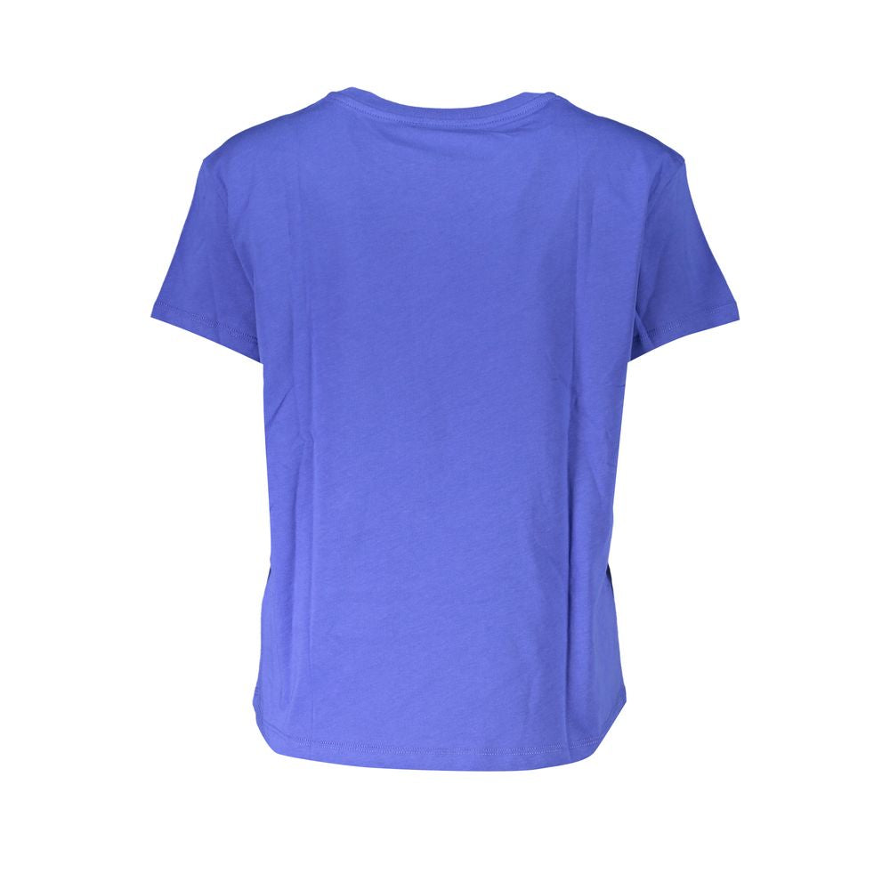 Patrizia Pepe Blue Cotton Women T-Shirt Patrizia Pepe