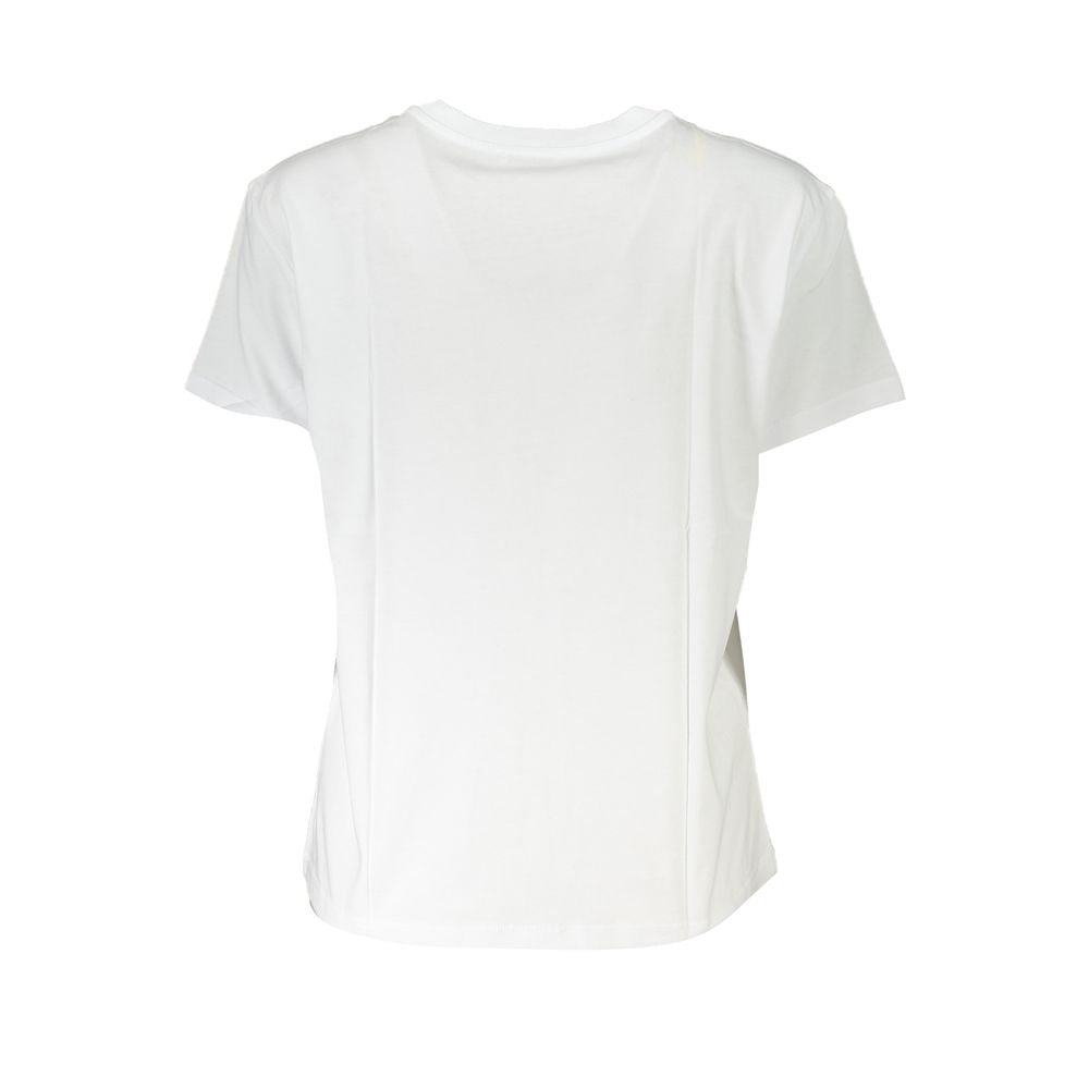 Patrizia Pepe White Cotton Women T-Shirt Patrizia Pepe