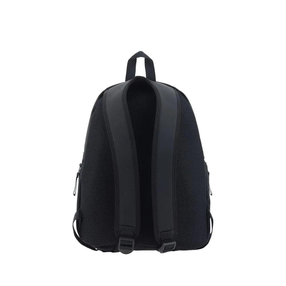Balenciaga Unity Black Technical Fabric Backpack with Logo Monogram Balenciaga