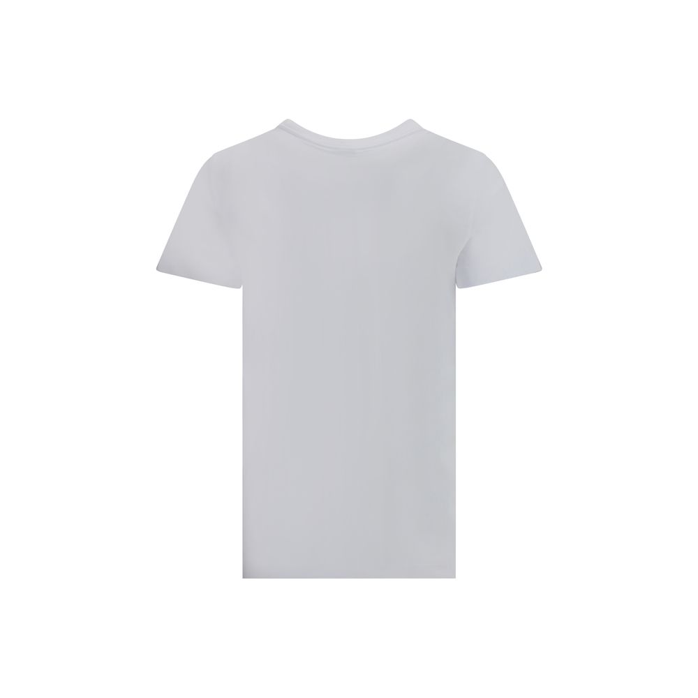 PINKO White Cotton T-Shirt PINKO