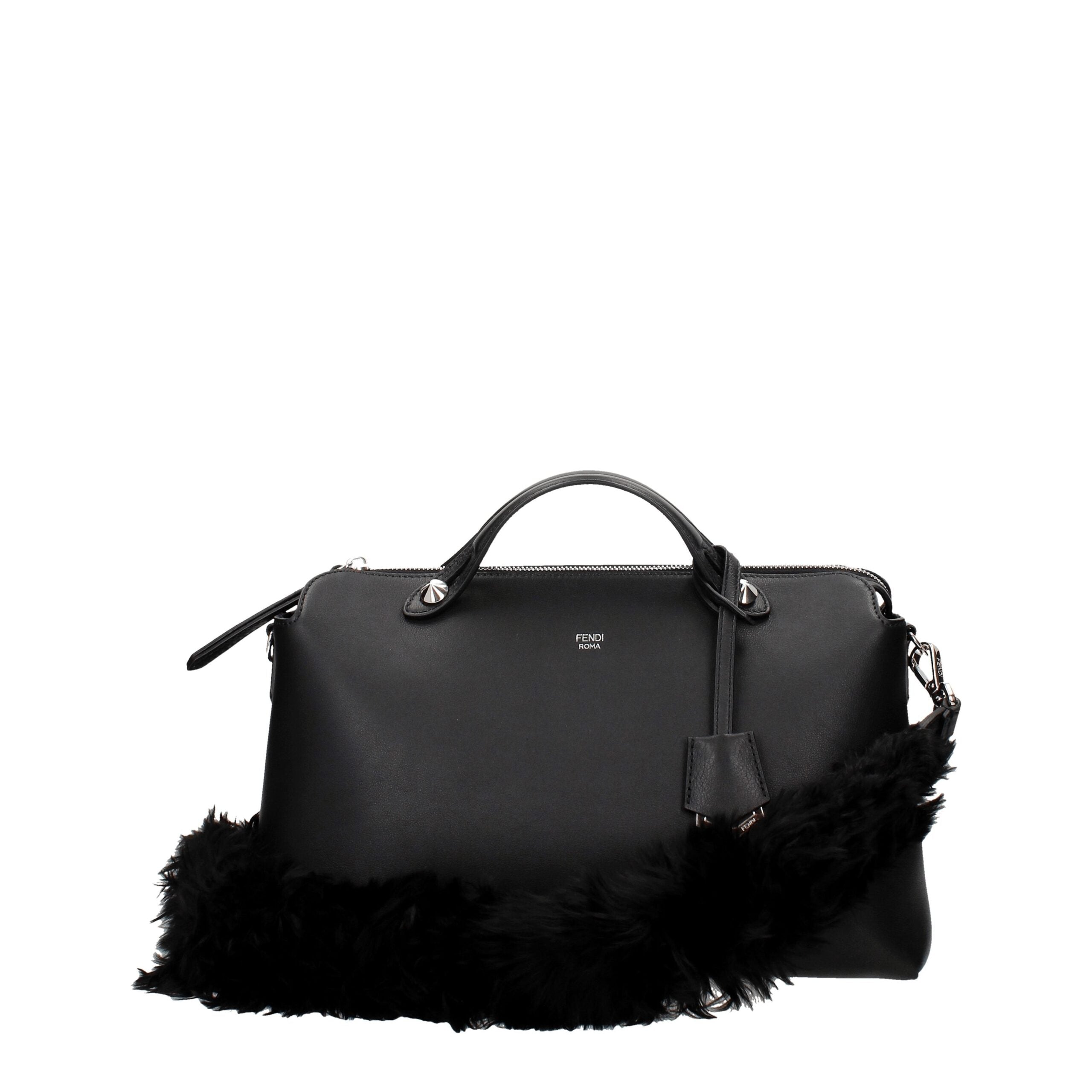 Fendi Black Leather Shoulder Bag Fendi