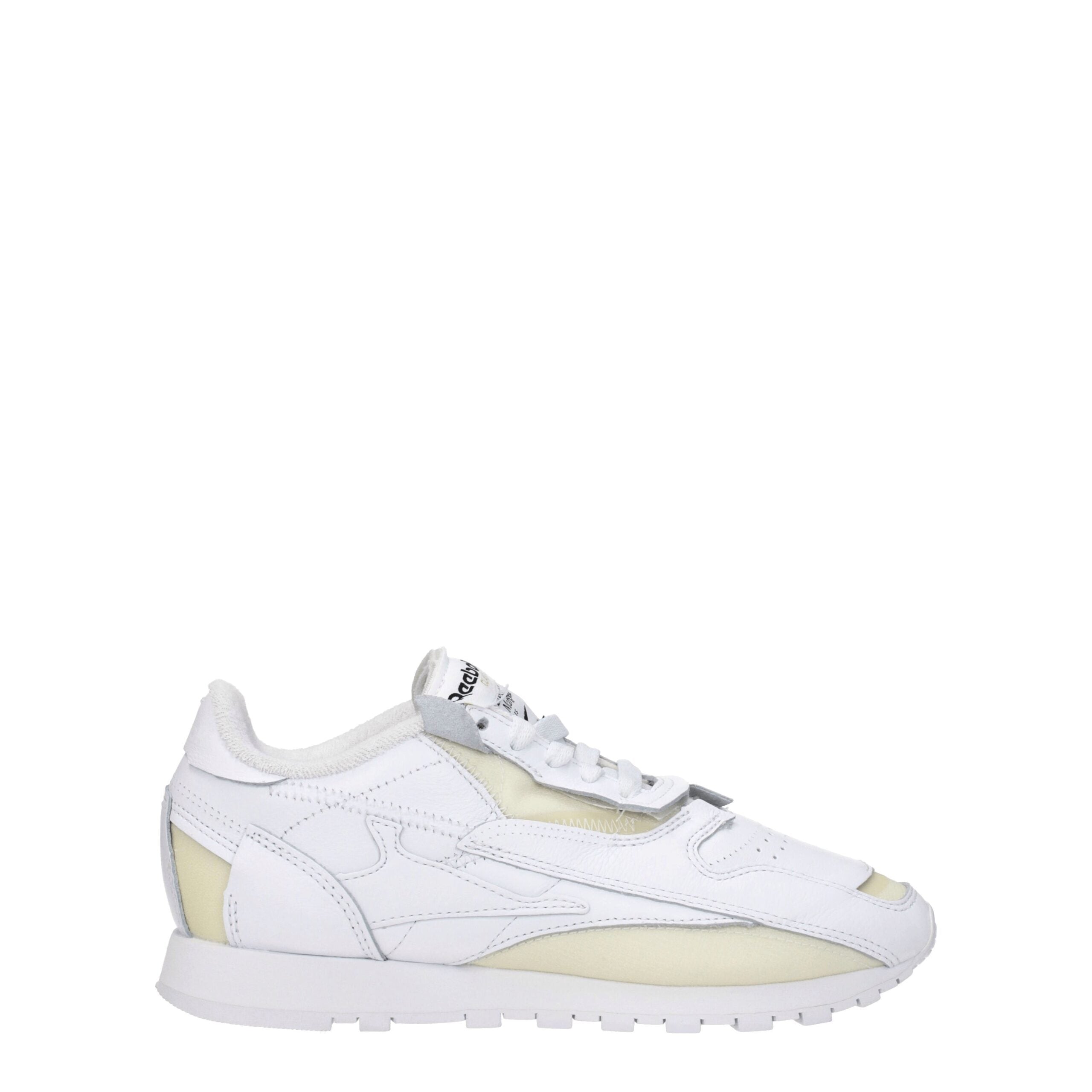 Maison Margiela Leather Sneakers – White Low-Top Maison Margiela