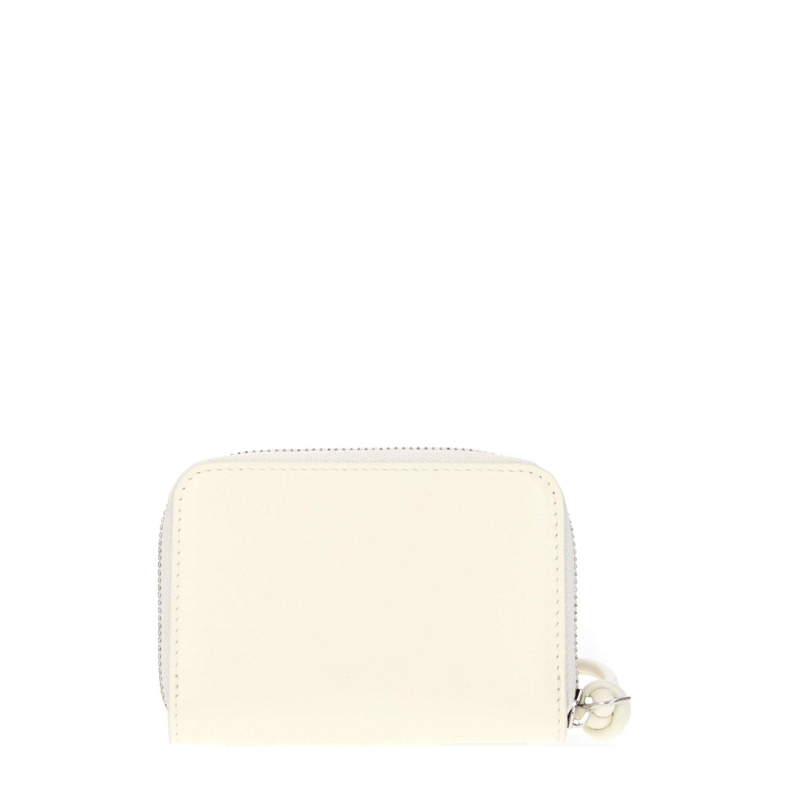 Jil Sander portemonnee beige couture muntportemonnee
