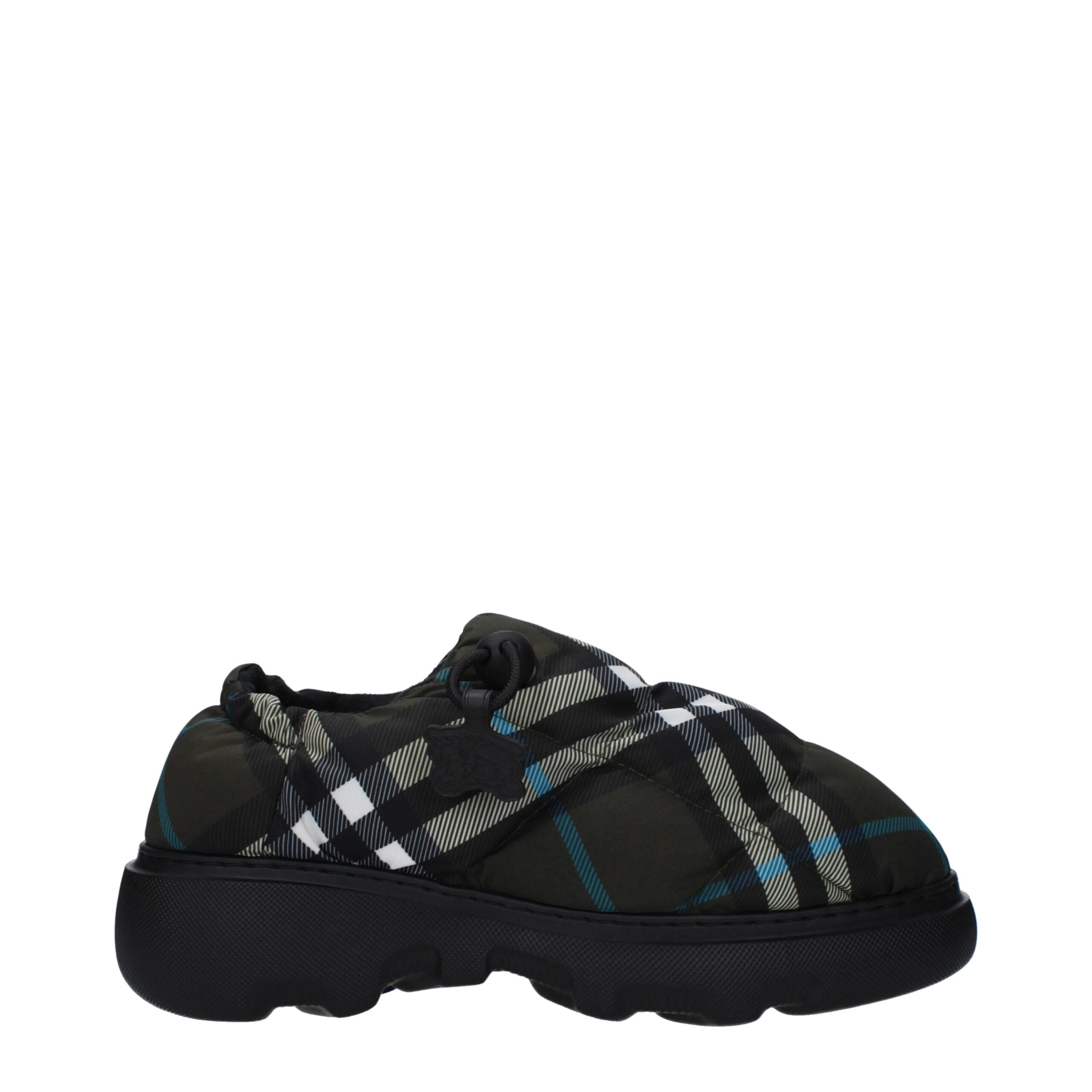 Burberry Brown Check Nylon Pillow Loafer