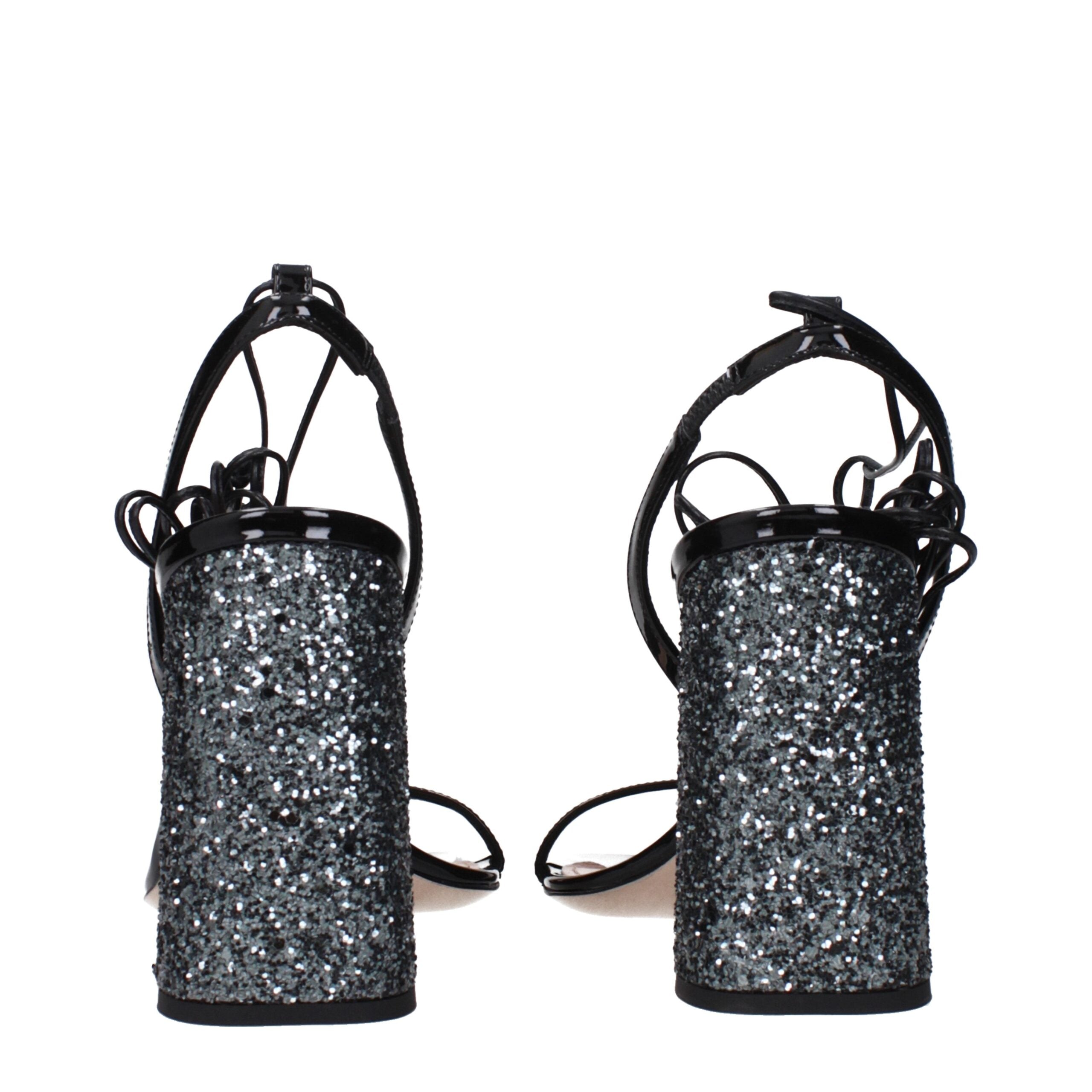 Miu Miu Elegante Patentleder Collectie Platformsandalen