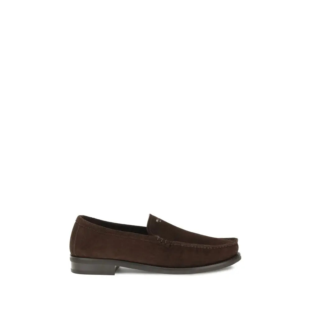 Prada Brown Suede Loafers | Maison Martin Prada