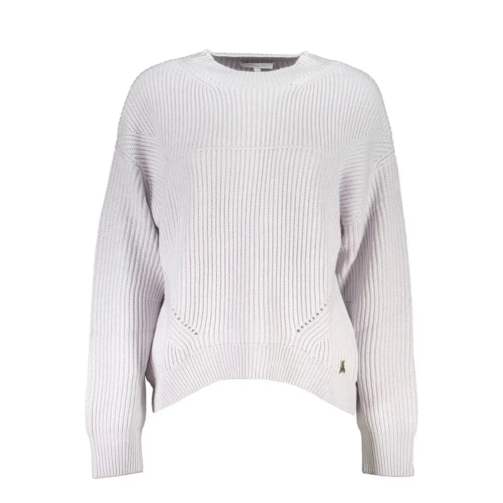 Patrizia Pepe Sweater – Grey Structured Knit Patrizia Pepe