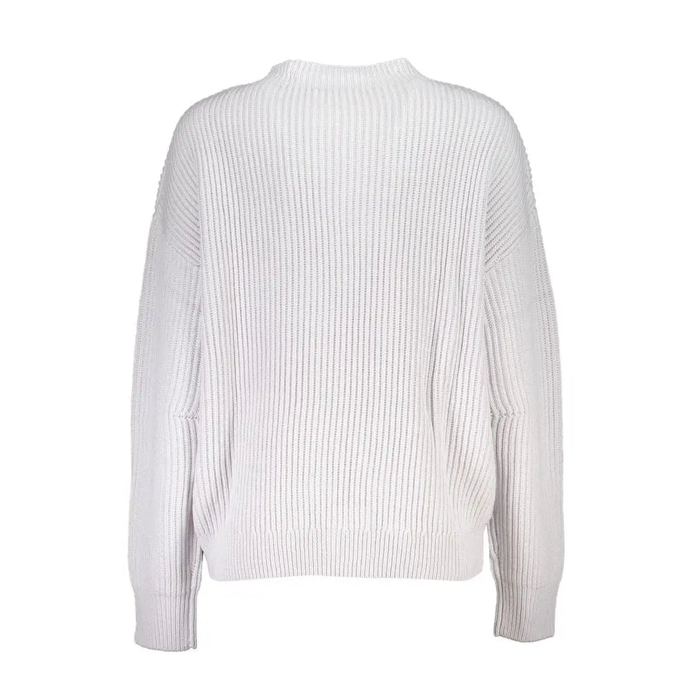 Patrizia Pepe Sweater – Grey Structured Knit Patrizia Pepe