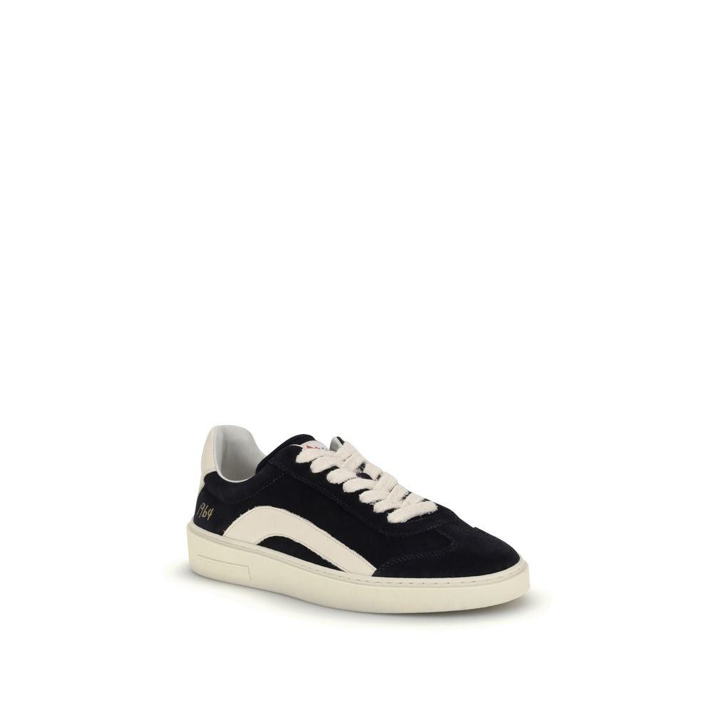Dsquared² Black Calf Leather Bos Taurus Low Top Sneakers Dsquared²