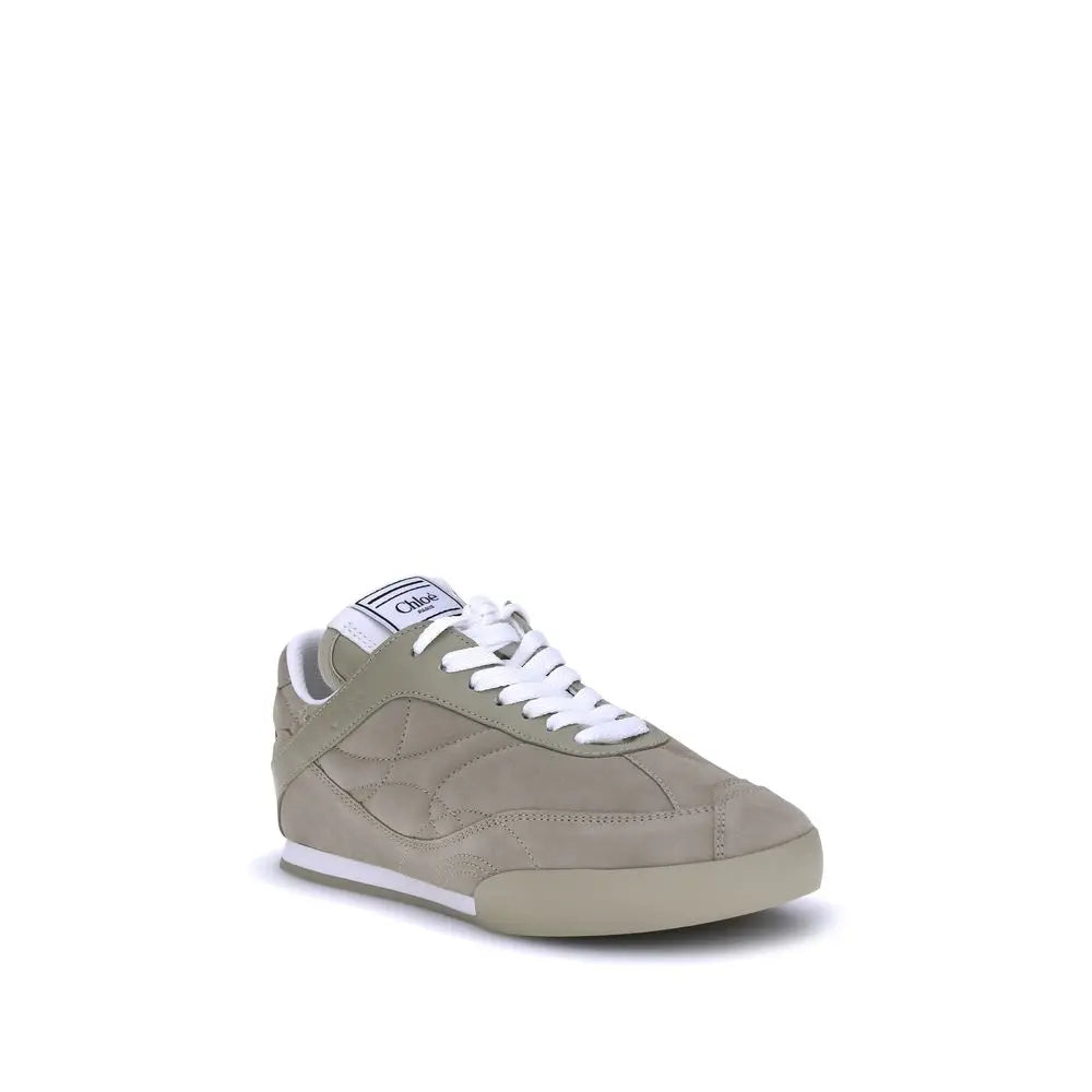 Chloé Kick Suede Sneakers – Beige | Maison Martin Chloé