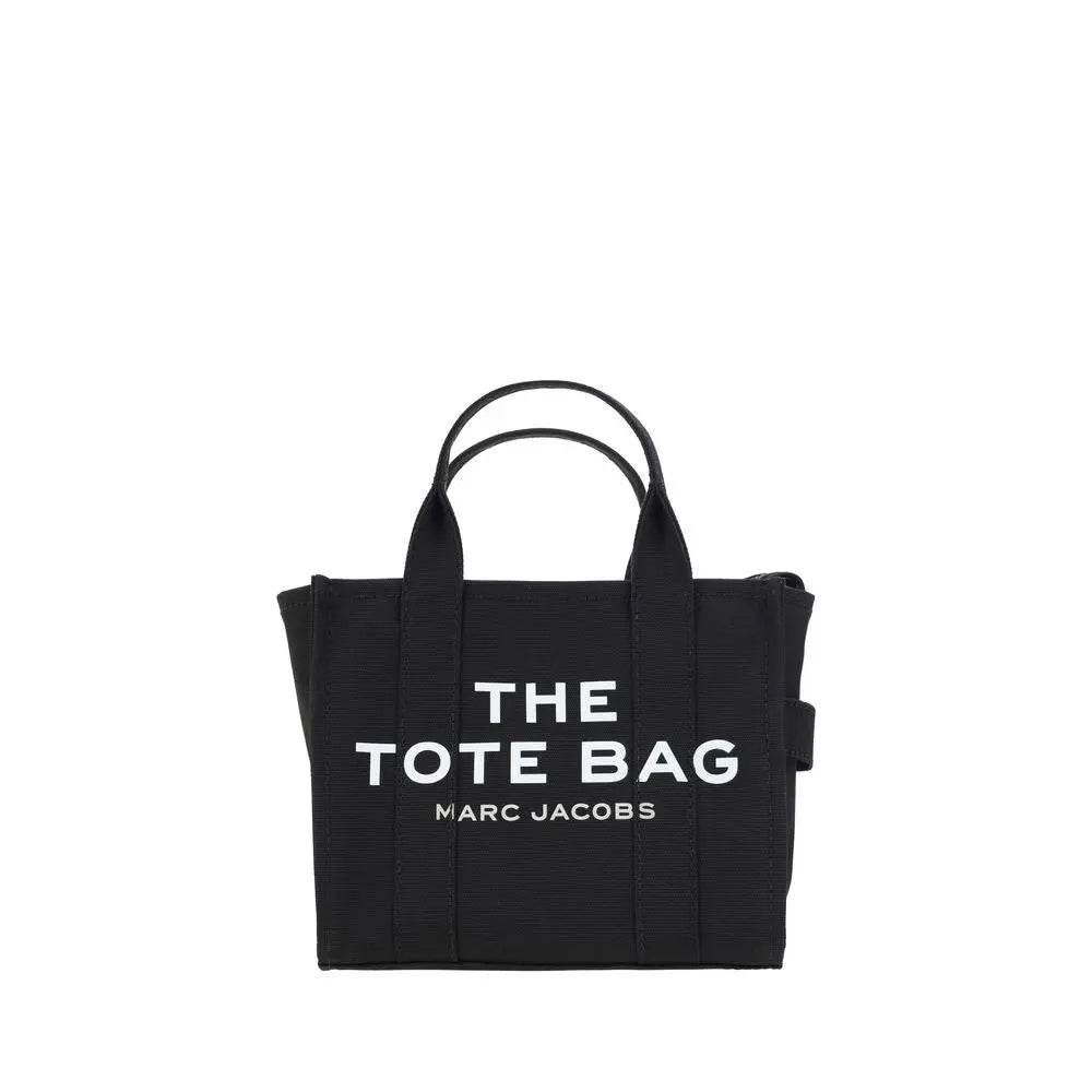 Marc Jacobs The Small Tote Bag – Zwart Katoen Marc Jacobs